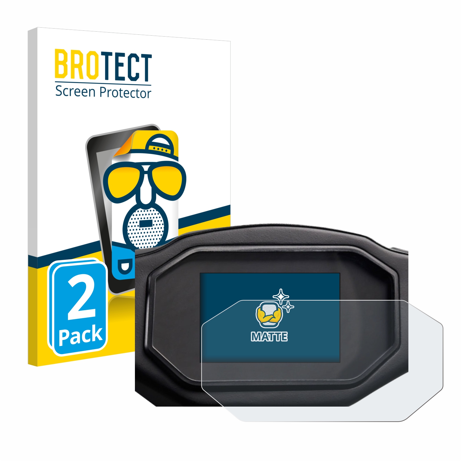 2x BROTECT Entspiegelungs-Folie pro Ray 7.7