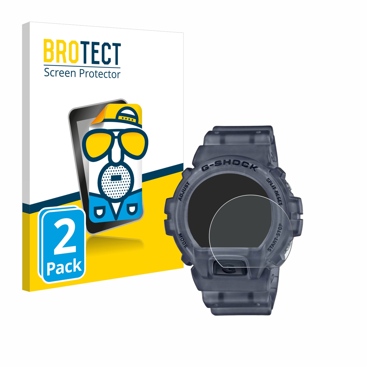2x BROTECT Entspiegelungs-Folie pro Casio G-Shock DW-6900
