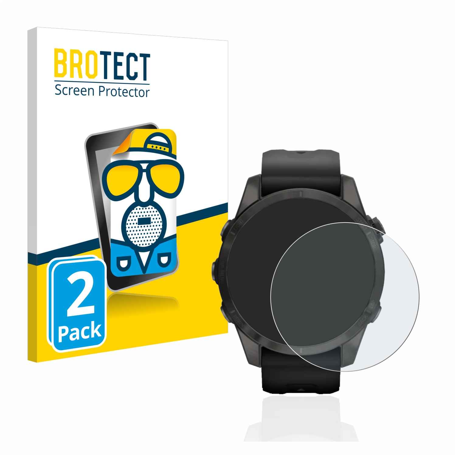 2x BROTECT Entspiegelungs-Folie pro Garmin Epix Pro (Gen 2) (42 mm)