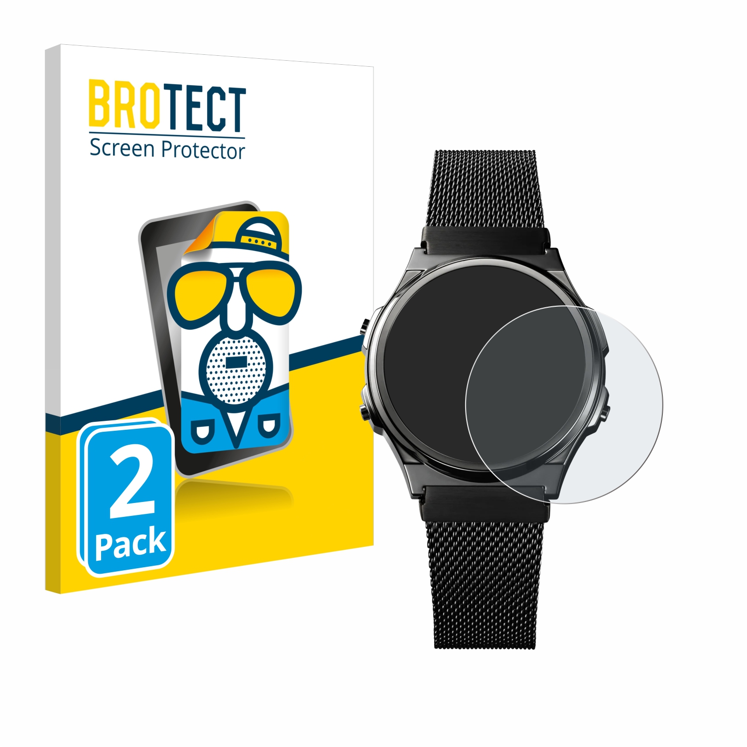 2x BROTECT Entspiegelungs-Folie pro Casio A171WEMB-1A