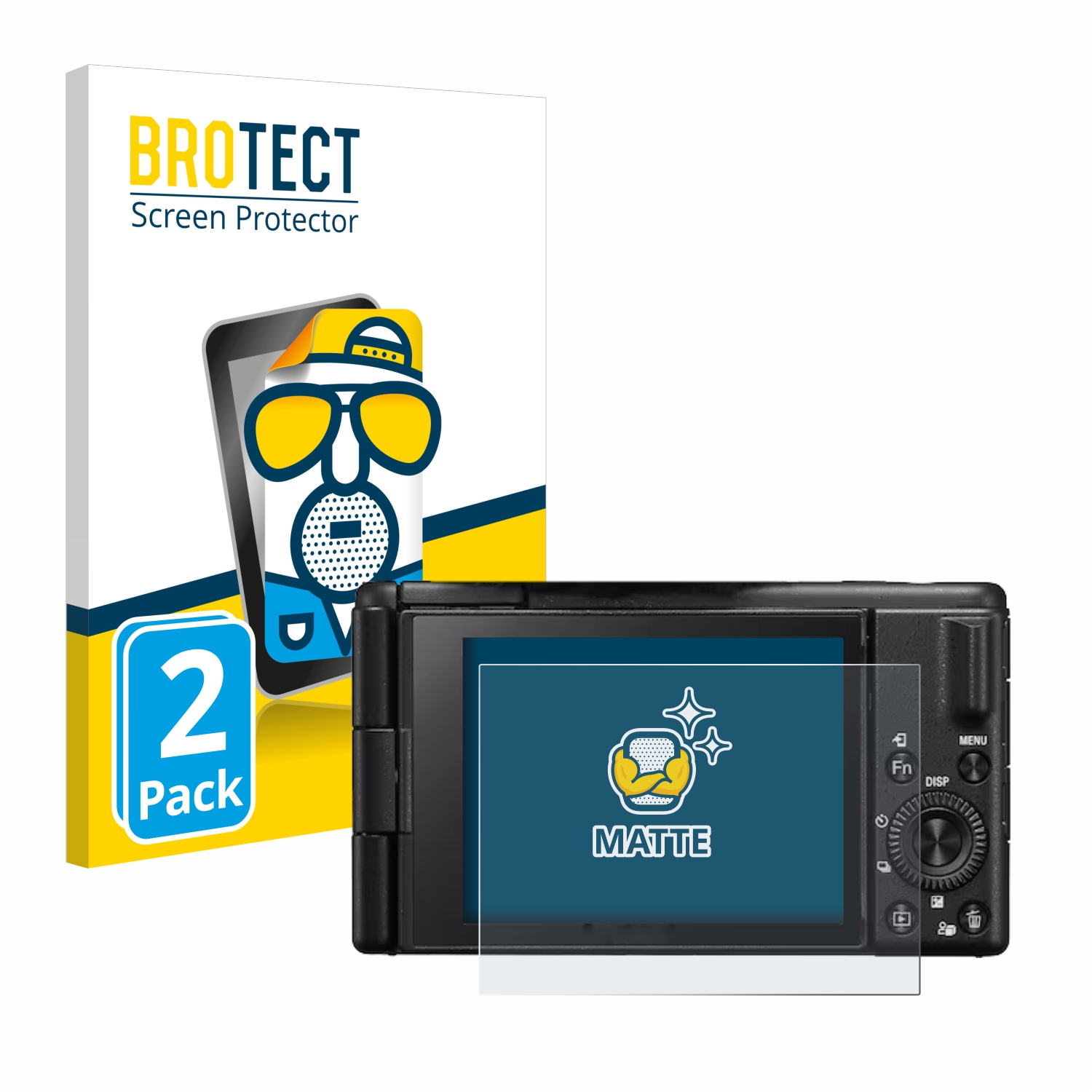 2x BROTECT Entspiegelungs-Folie pro Sony ZV-1M2