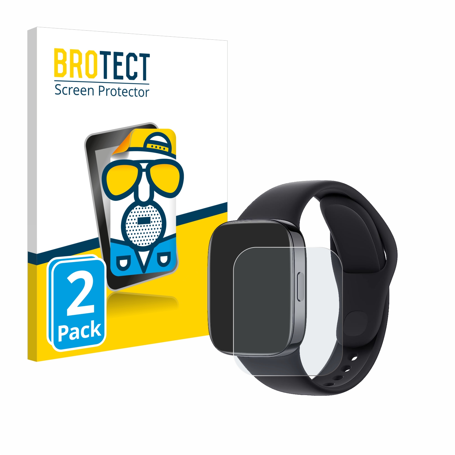 2x BROTECT Entspiegelungs-Folie pro Xiaomi Redmi Watch 3
