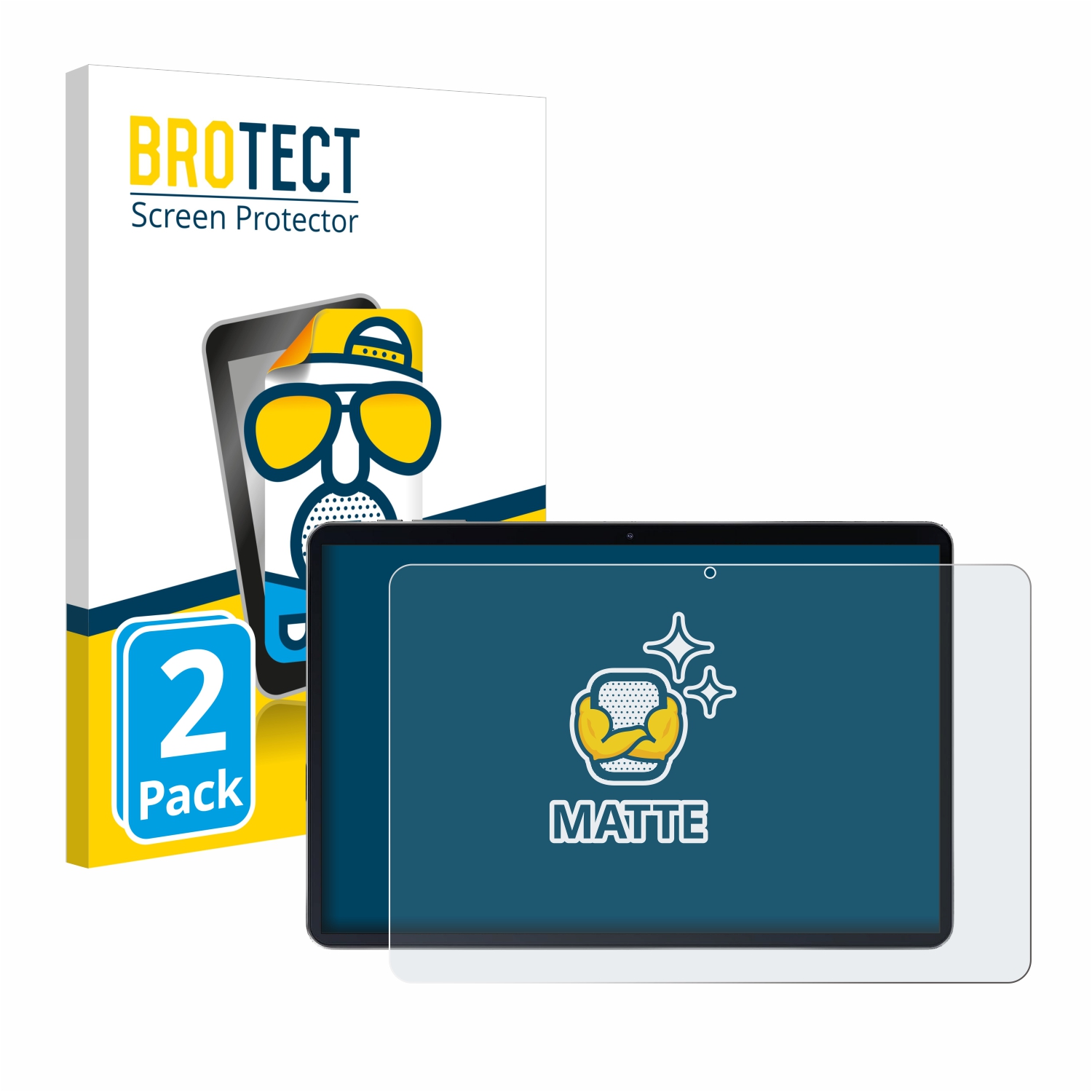 2x BROTECT Entspiegelungs-Folie pro Blackview Oscal Pad 60