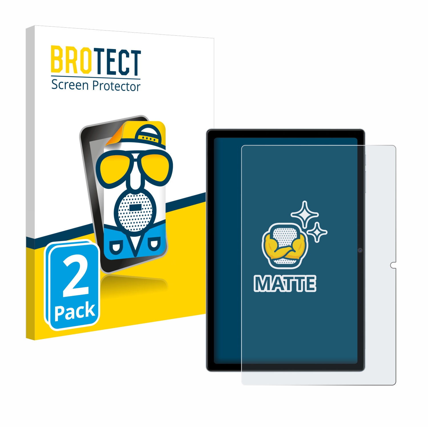 2x BROTECT Entspiegelungs-Folie pro Blackview Tab 15 Pro 10.5