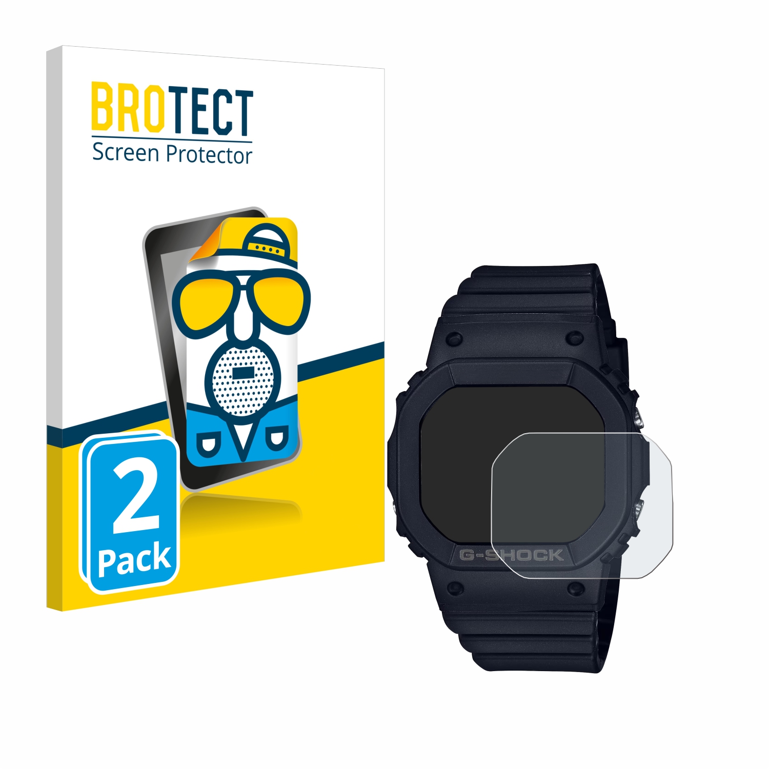 2x BROTECT Entspiegelungs-Folie pro Casio G-Shock GMD-S5600