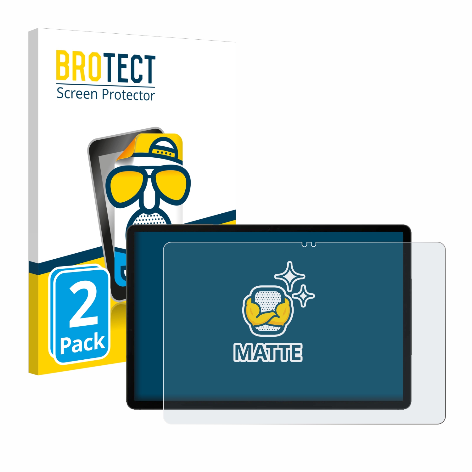 2x BROTECT Entspiegelungs-Folie pro Samsung Galaxy Tab S9 5G