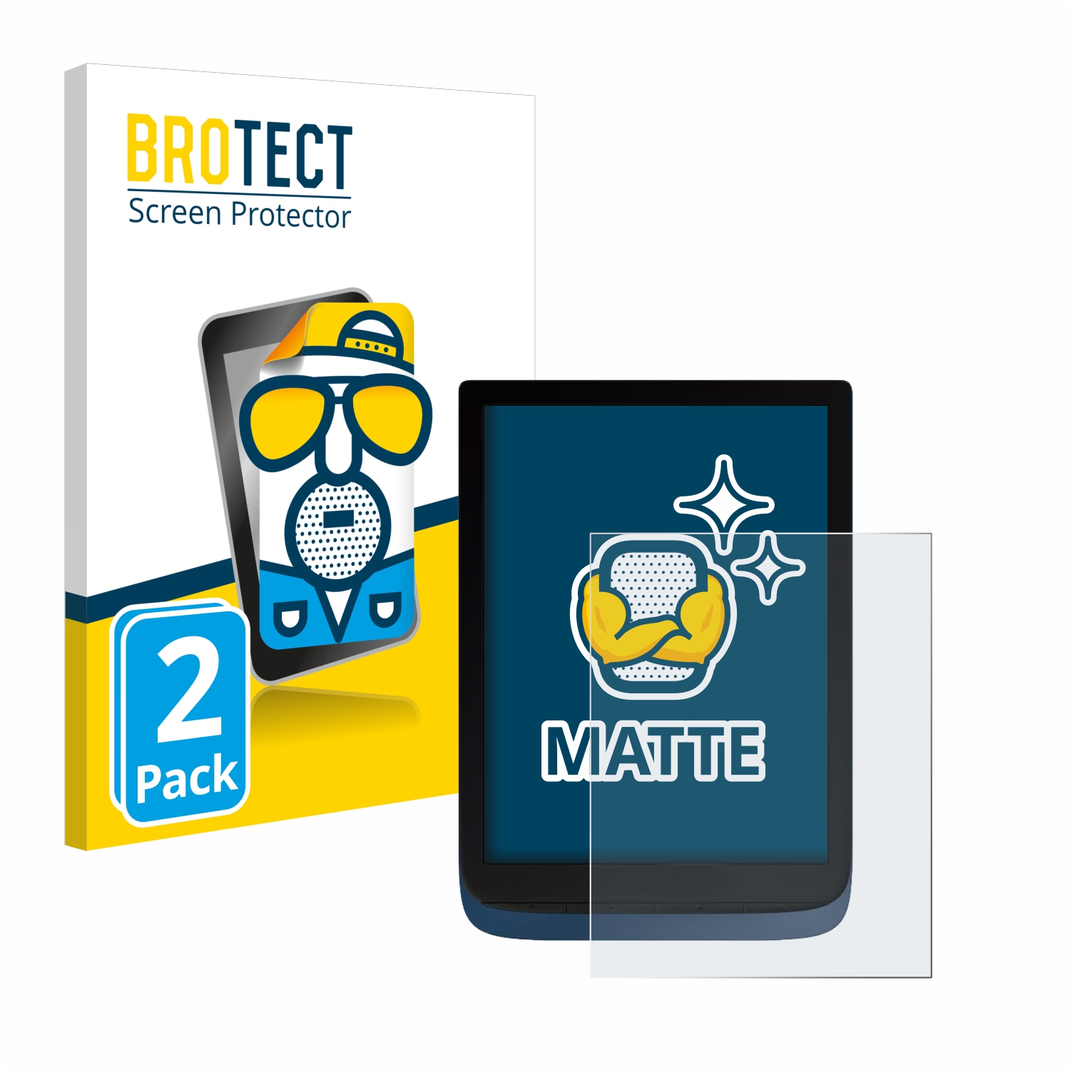 2x BROTECT Entspiegelungs-Folie pro Vivlio InkPad 3