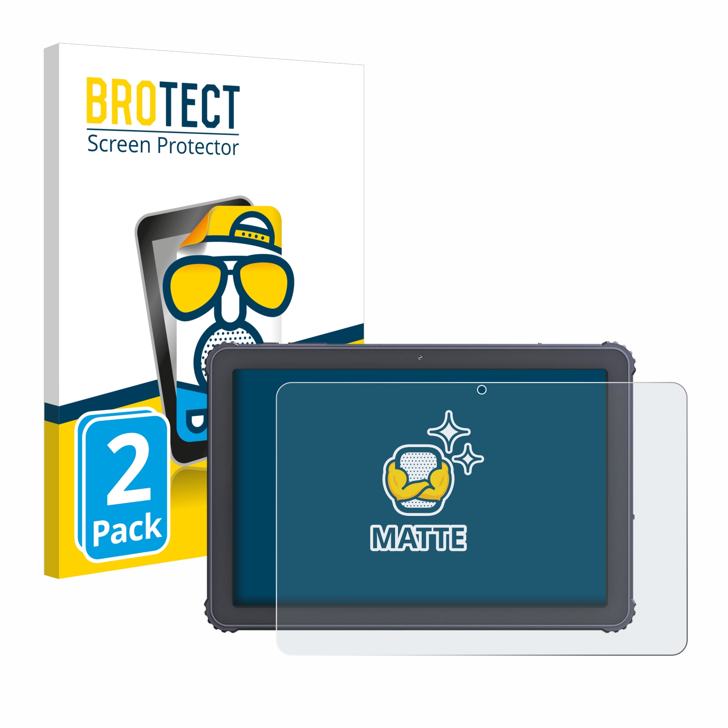 2x BROTECT Entspiegelungs-Folie pro Cubot Tab KingKong