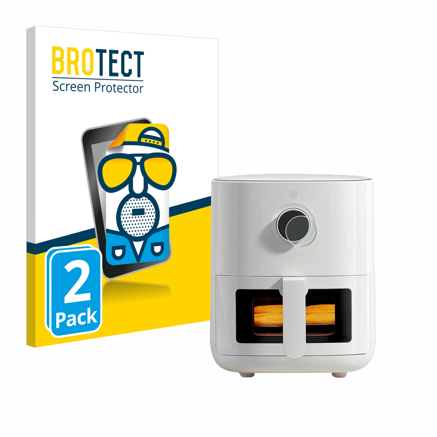 2x BROTECT Entspiegelungs-Folie pro Xiaomi Mi Smart Airfryer MAF05