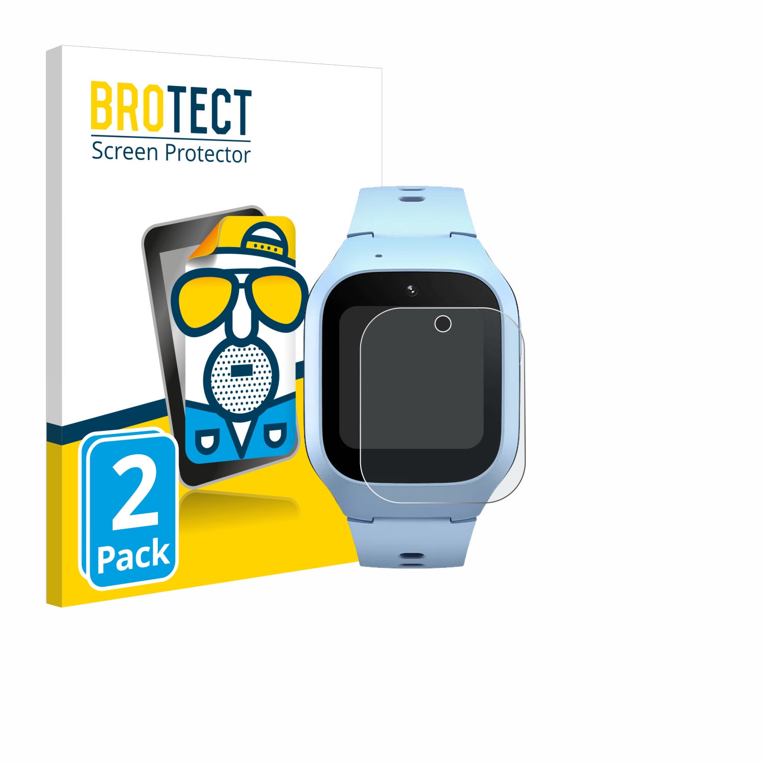 2x BROTECT Entspiegelungs-Folie pro Xiaomi Smart Kids Watch