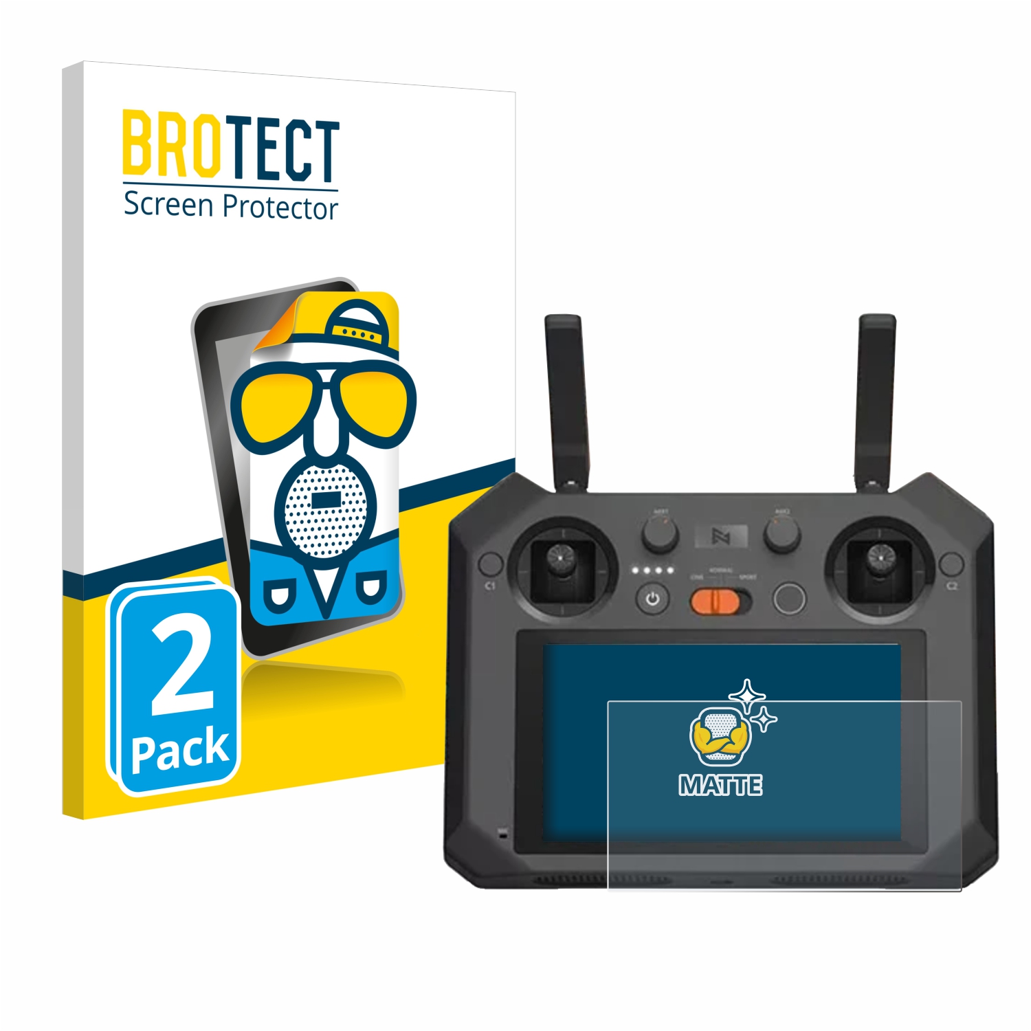2x BROTECT Entspiegelungs-Folie pro FIMI TX10A