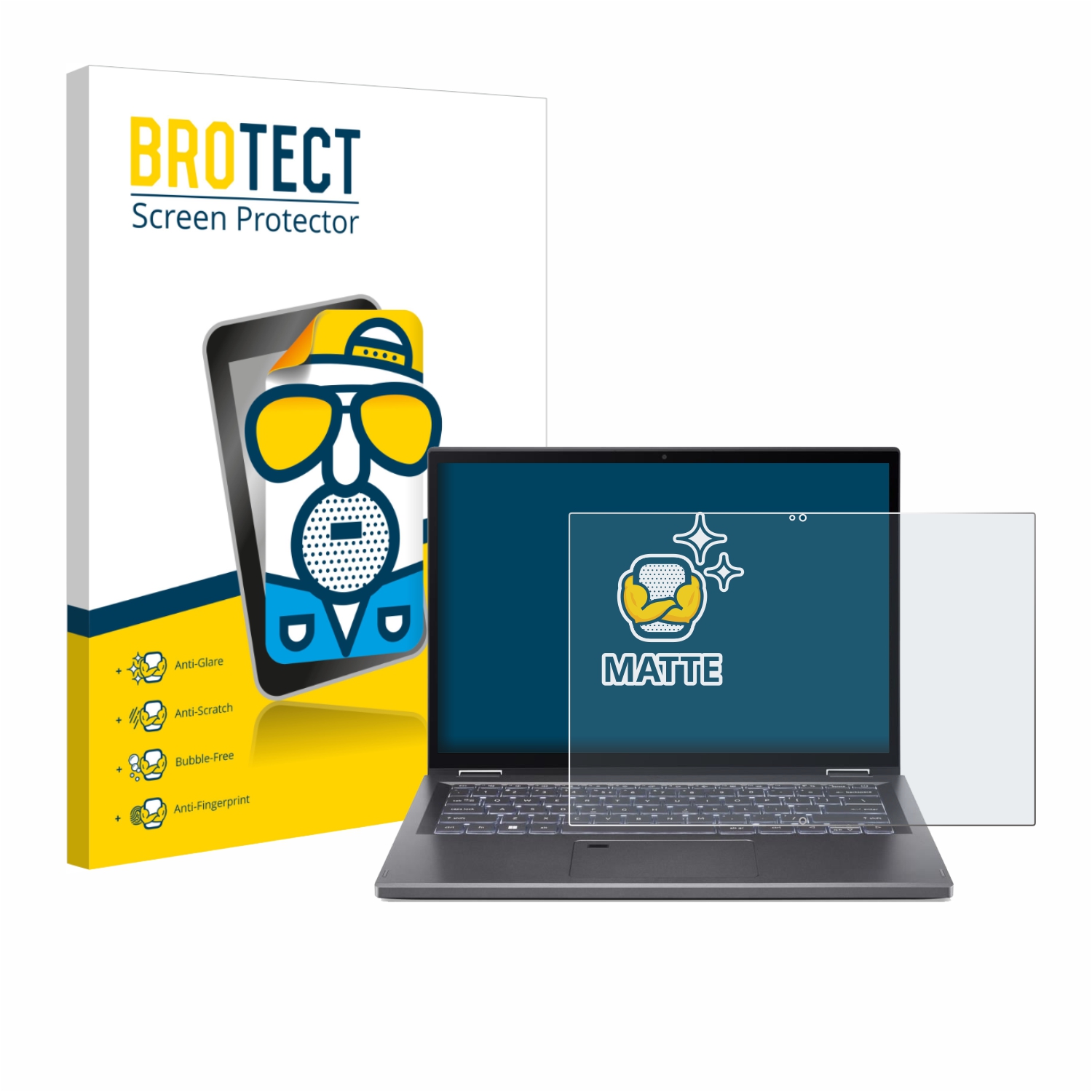 BROTECT Entspiegelungs-Folie pro Acer Aspire 5 Spin 14