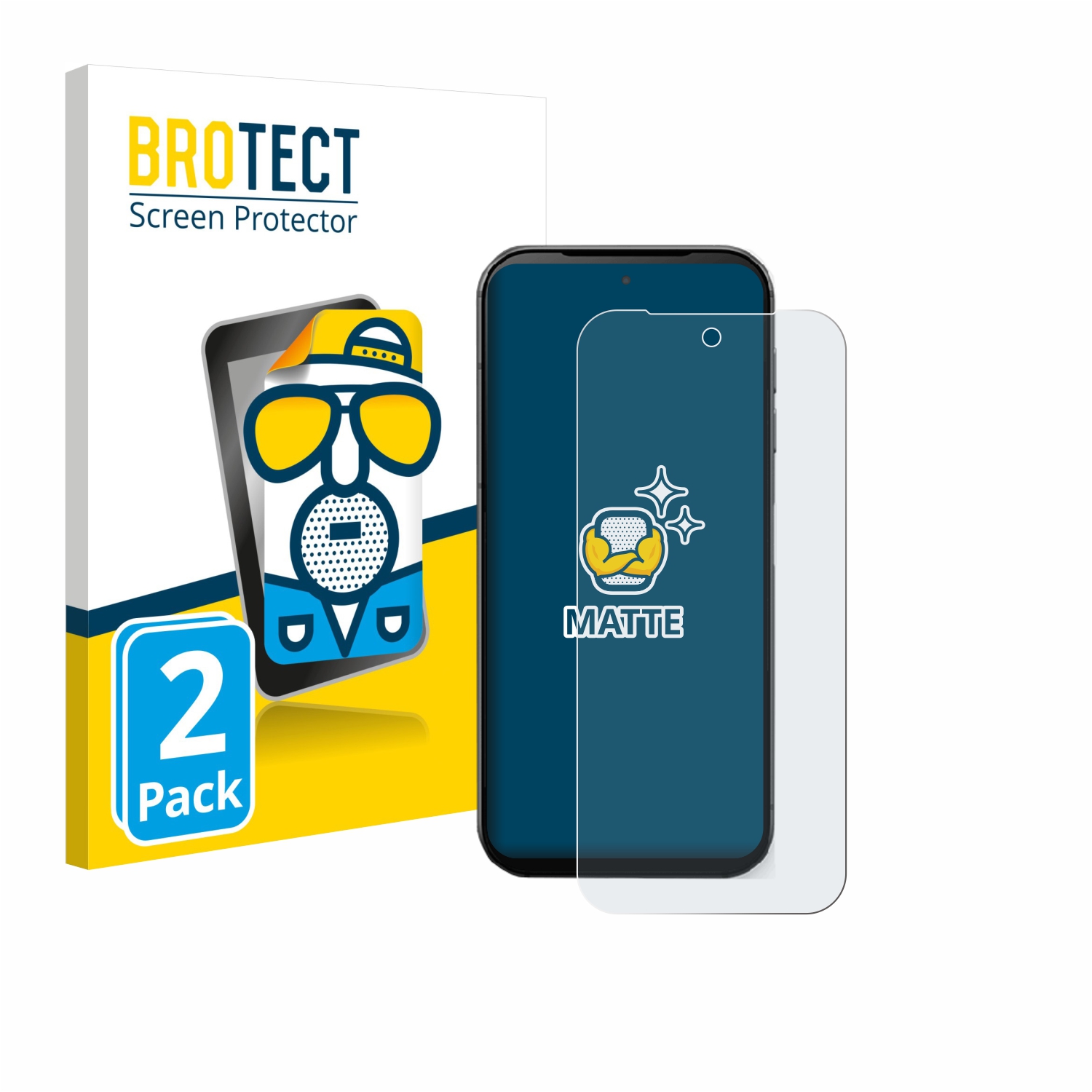 2x BROTECT Entspiegelungs-Folie pro Fairphone 5