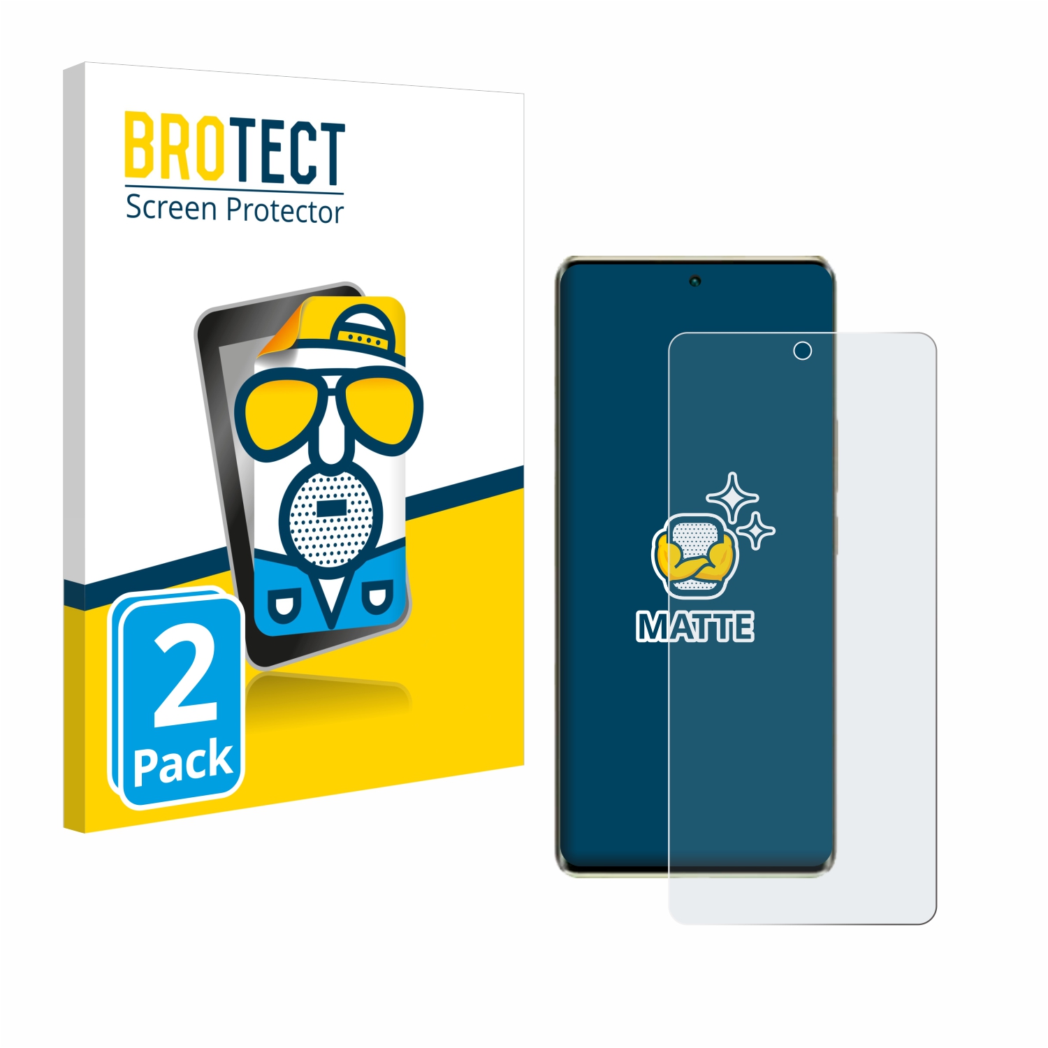 2x BROTECT Entspiegelungs-Folie pro Infinix Zero 30