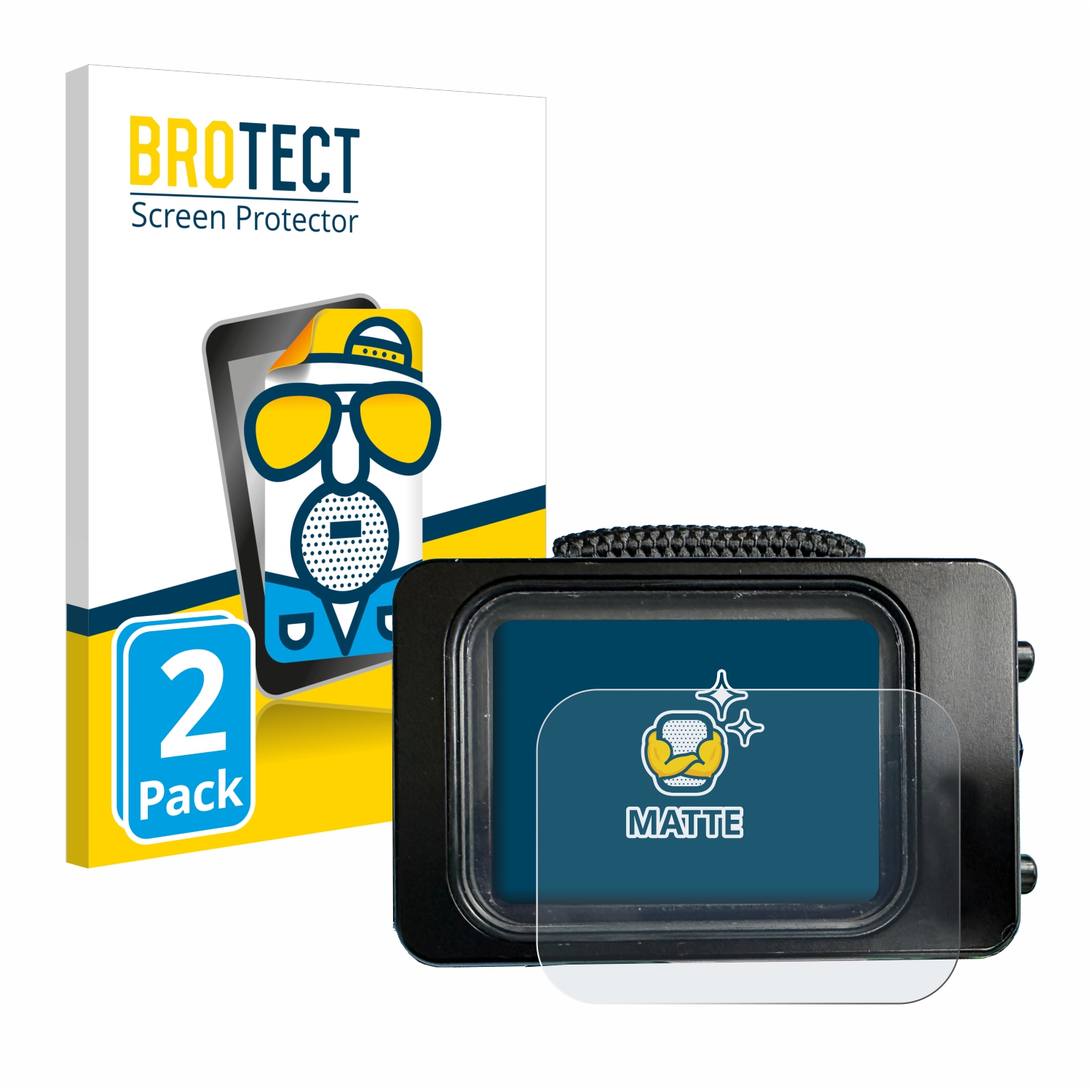 2x BROTECT Entspiegelungs-Folie pro Divesoft Freedom dive computer