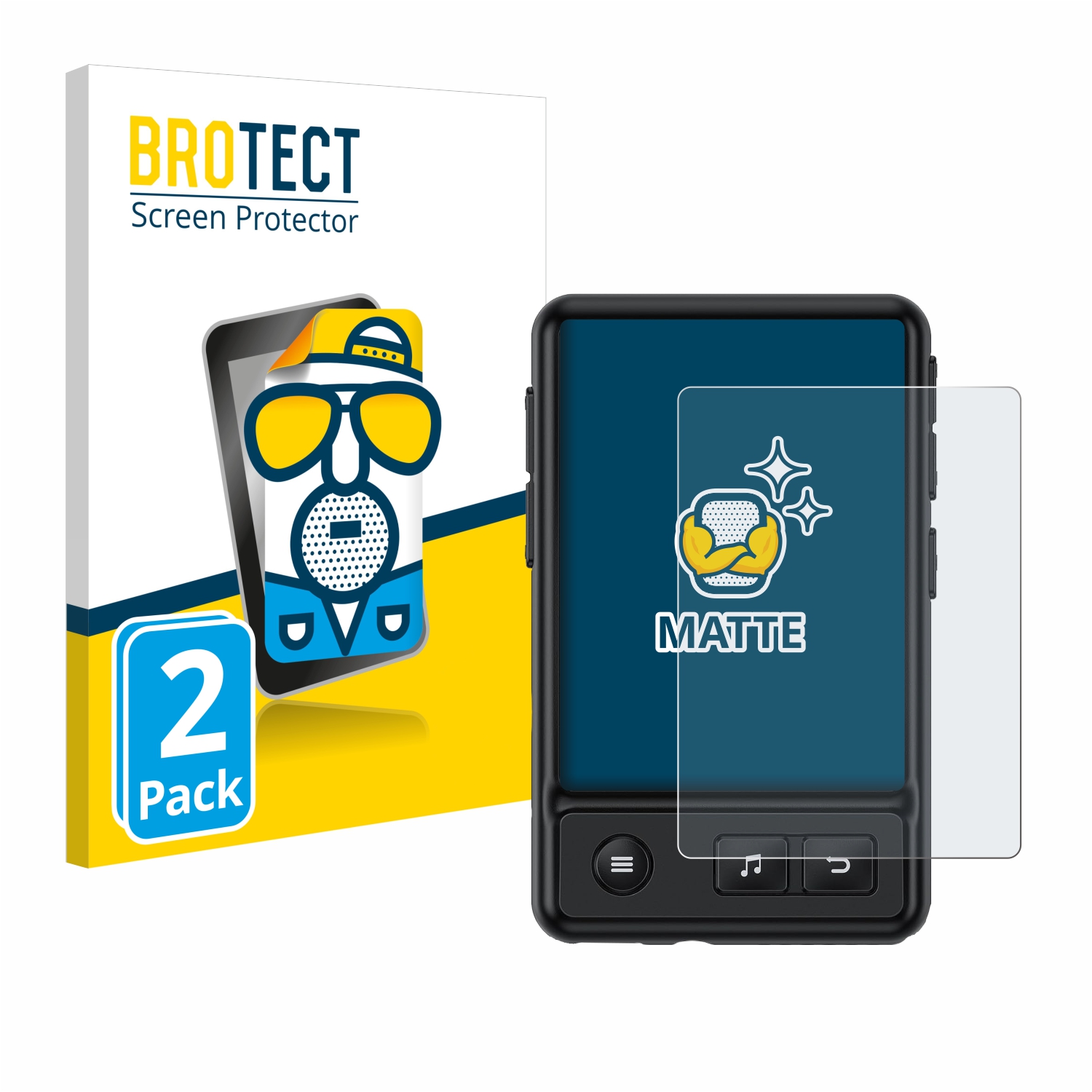 2x BROTECT Entspiegelungs-Folie pro AGPtek A30X