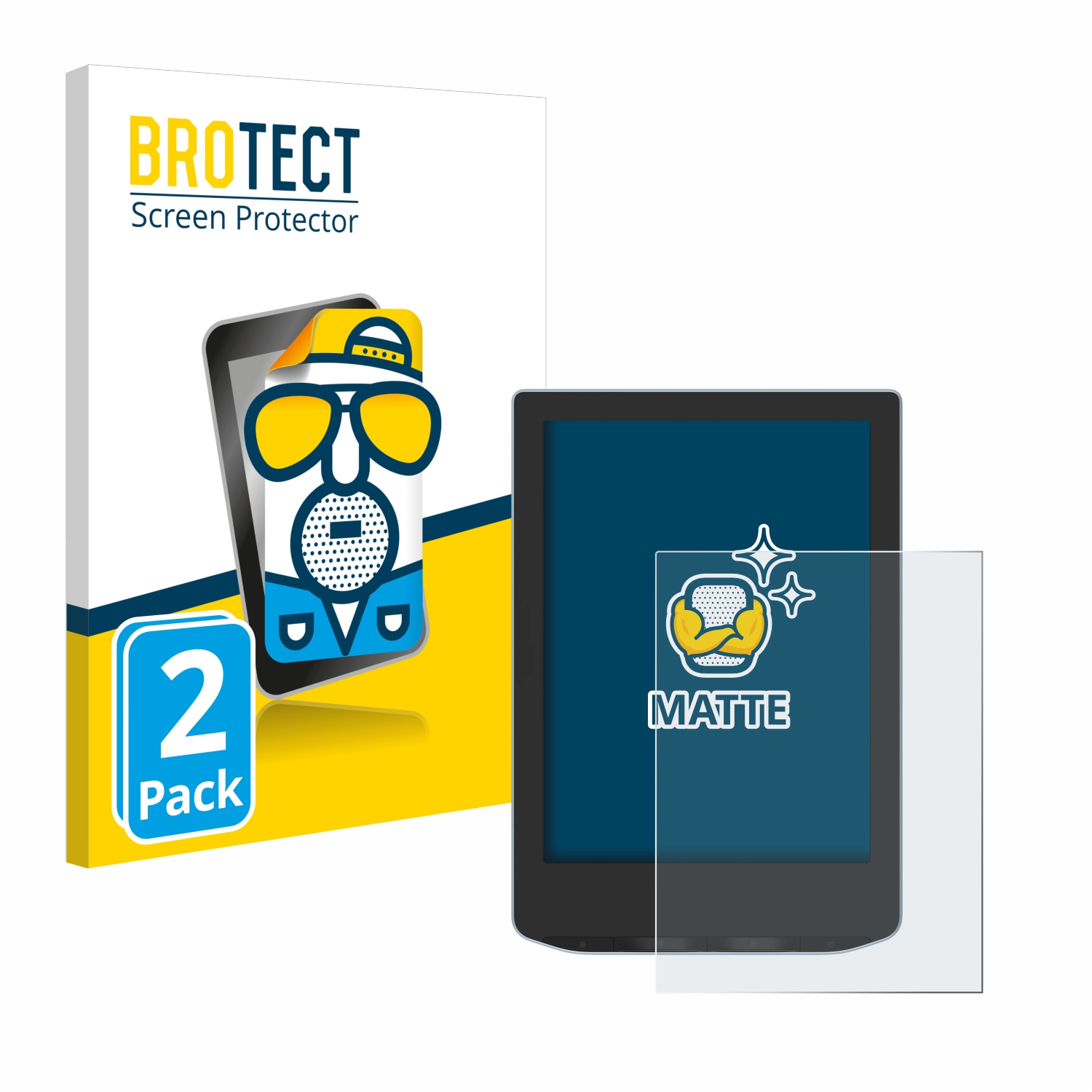 2x BROTECT Entspiegelungs-Folie pro PocketBook Verse