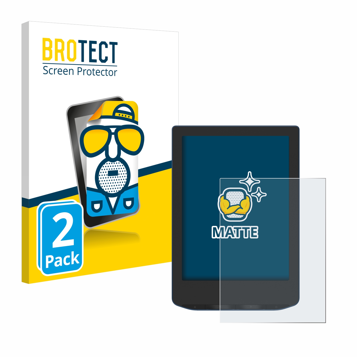 2x BROTECT Entspiegelungs-Folie pro PocketBook Verse Pro