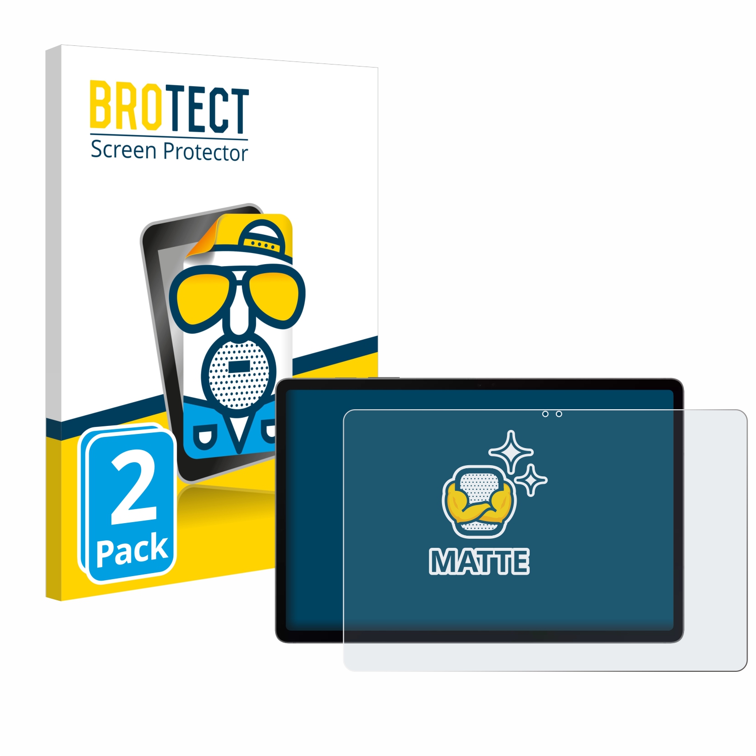 2x BROTECT Entspiegelungs-Folie pro Samsung Galaxy Tab S9 FE+