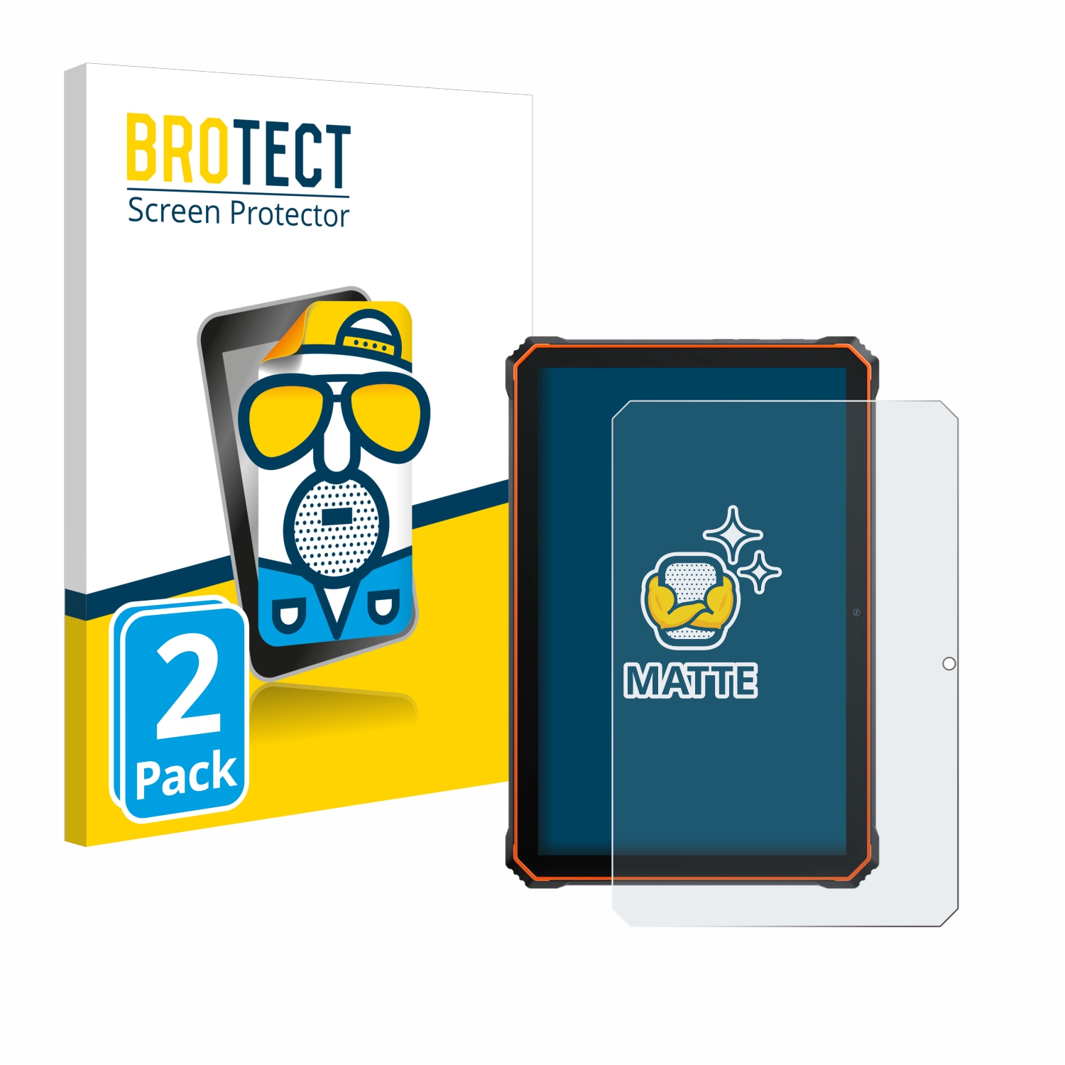 2x BROTECT Entspiegelungs-Folie pro Blackview Active 6