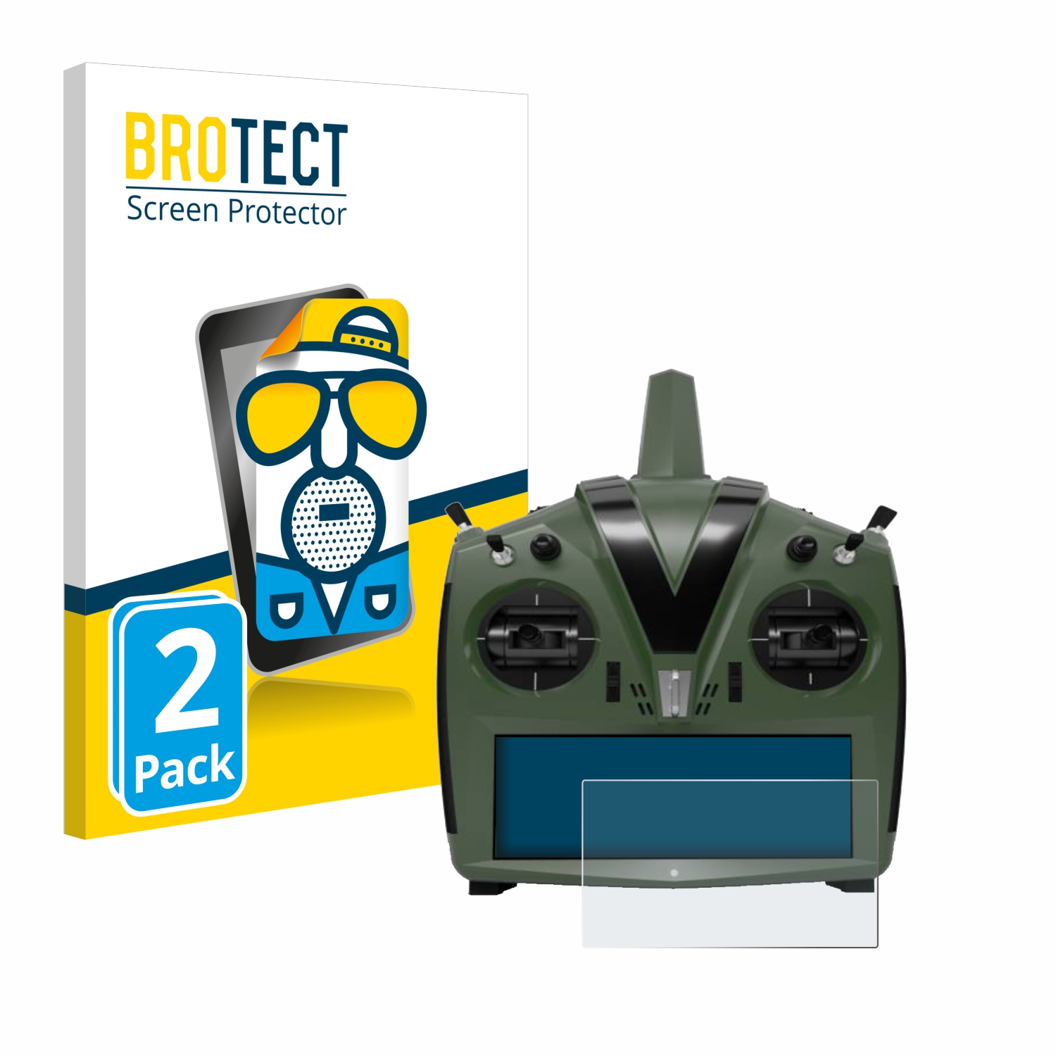 2x BROTECT Entspiegelungs-Folie pro VBar Control Evo