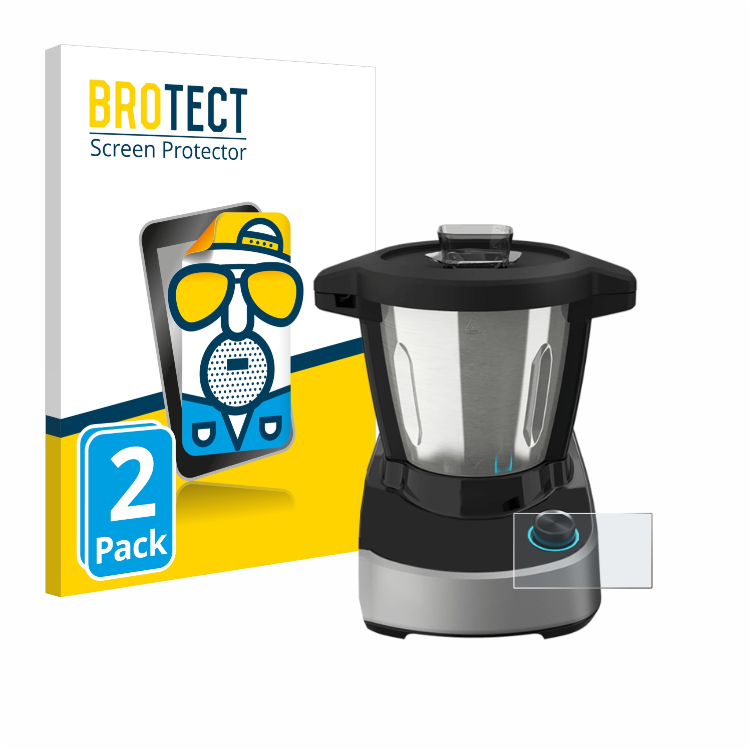 2x BROTECT Entspiegelungs-Folie pro Cecotec Mambo Touch