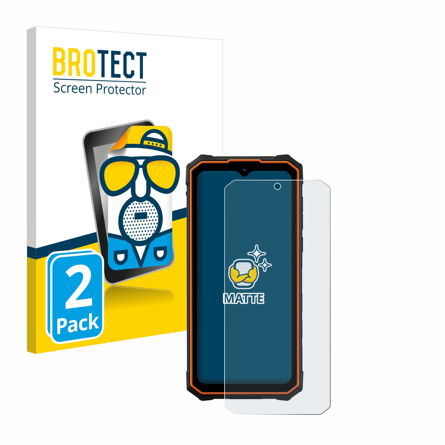 2x BROTECT Entspiegelungs-Folie pro Hotwav Cyber 13 Pro