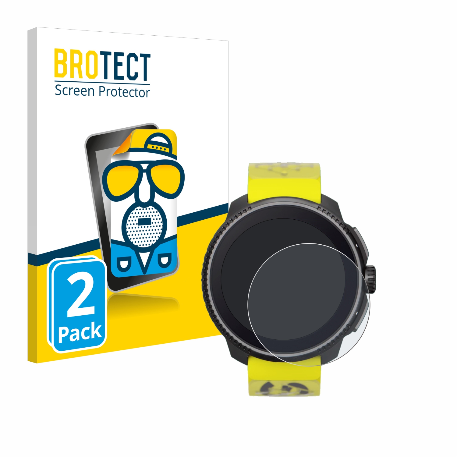 2x BROTECT Entspiegelungs-Folie pro Suunto Race