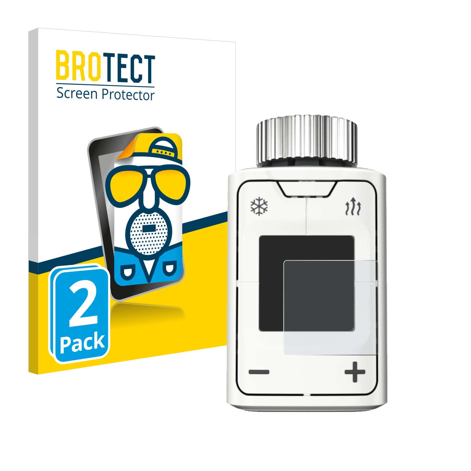 2x BROTECT Entspiegelungs-Folie pro AVM FRITZ!DECT 302