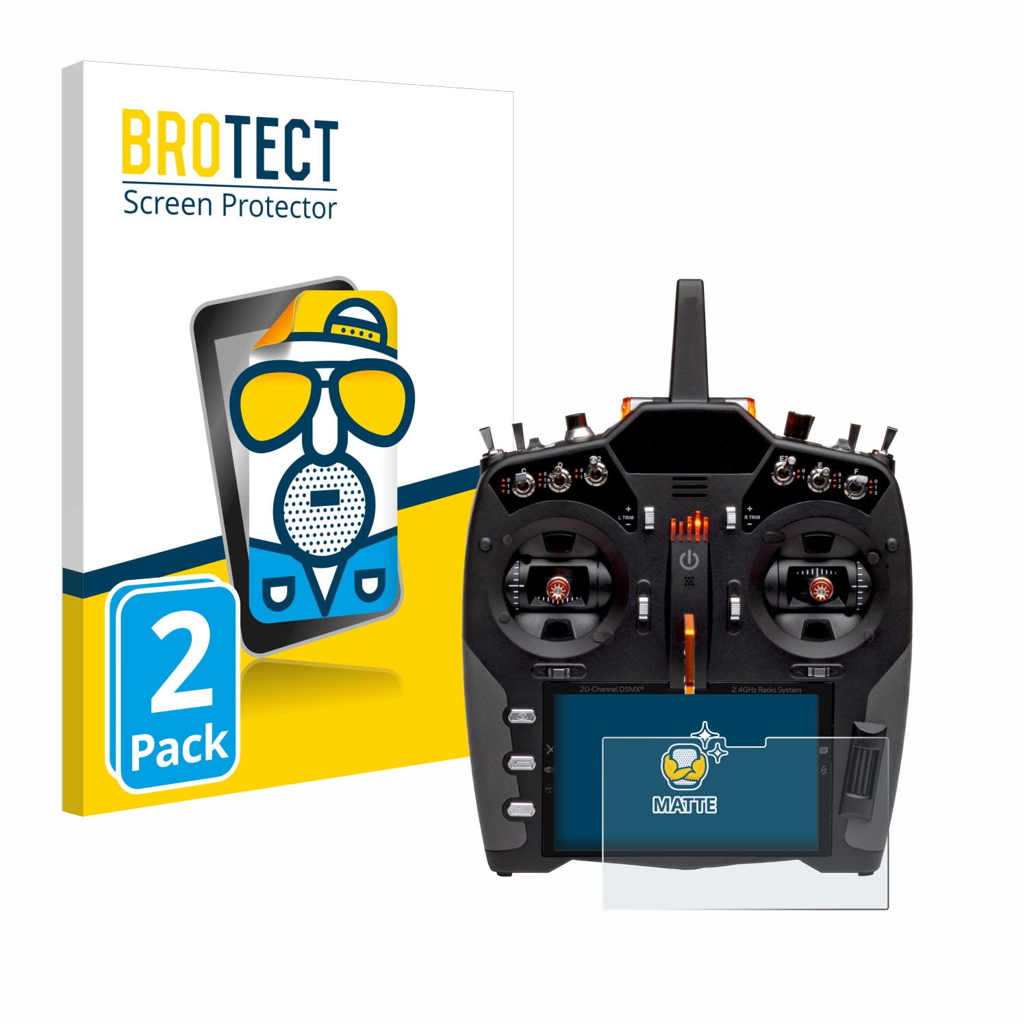 2x BROTECT Entspiegelungs-Folie pro Spektrum NX20
