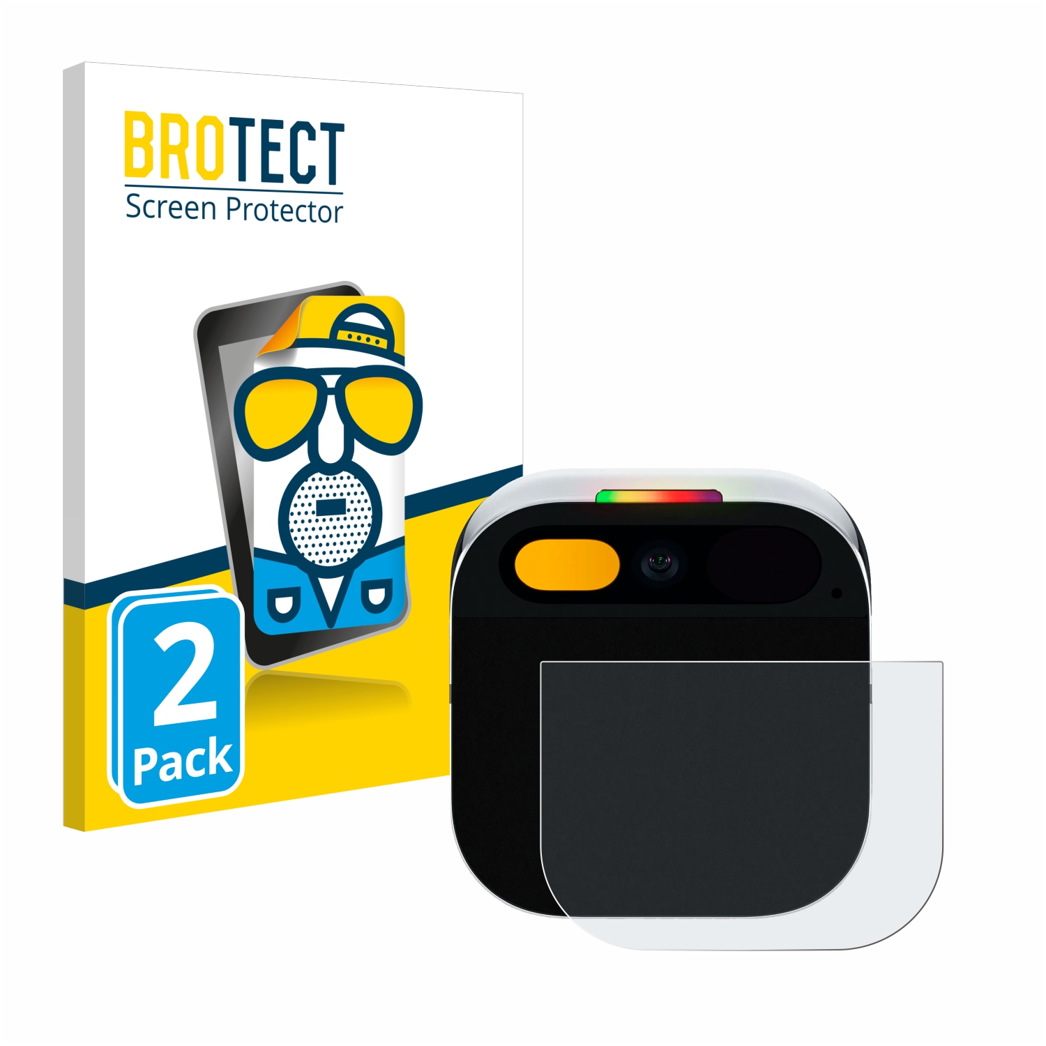 2x BROTECT Entspiegelungs-Folie pro Humane Ai Pin (Touch Trackpad)