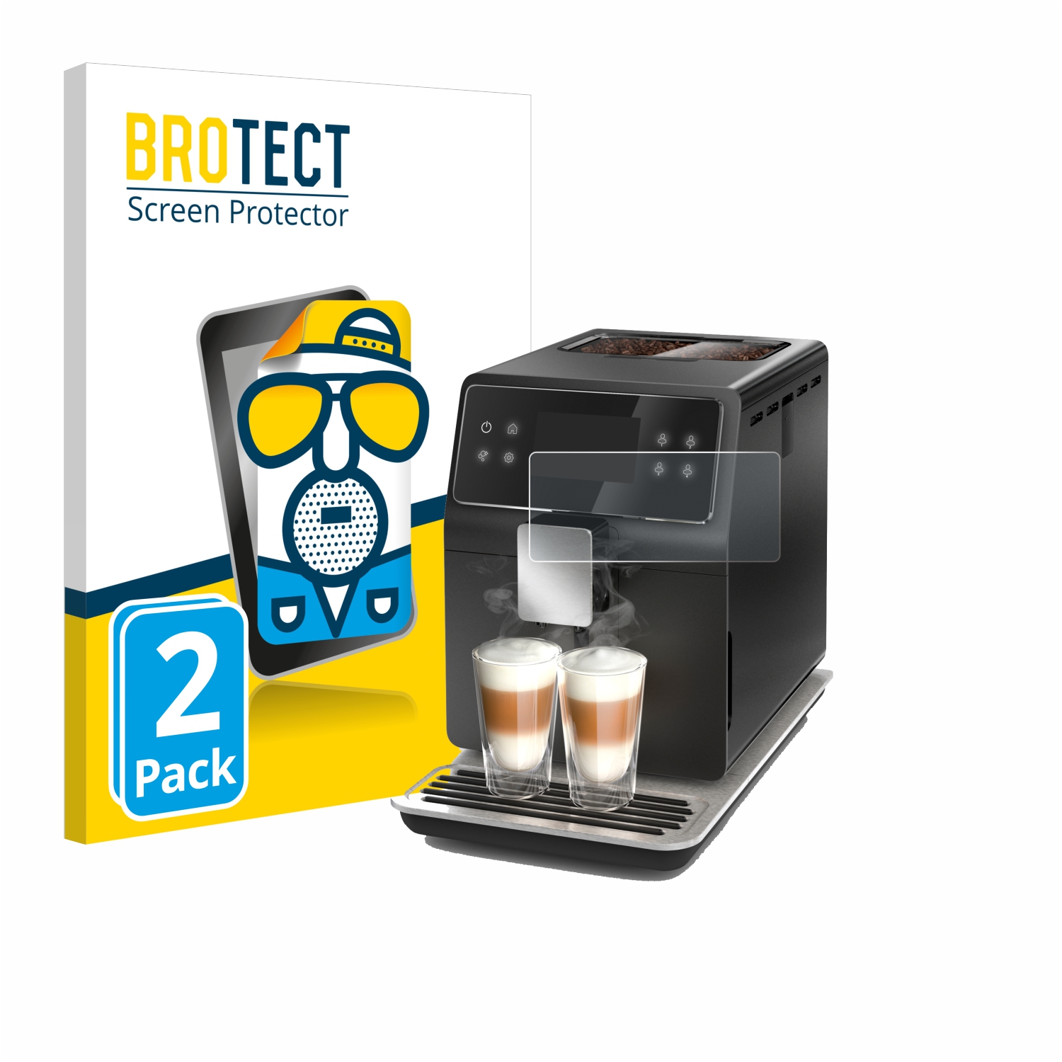 2x BROTECT Entspiegelungs-Folie pro WMF Perfection 770