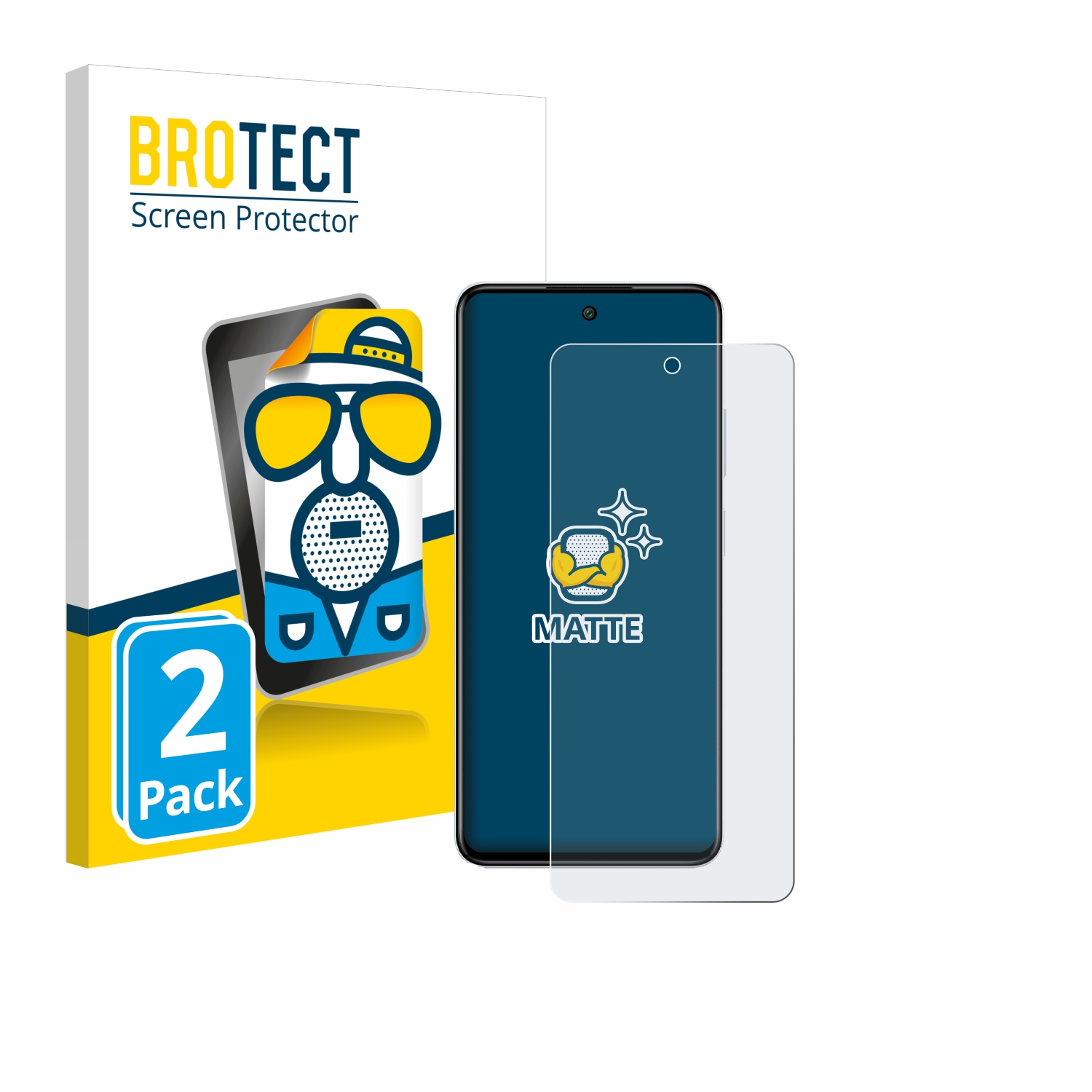 2x BROTECT Entspiegelungs-Folie pro Infinix Smart 8