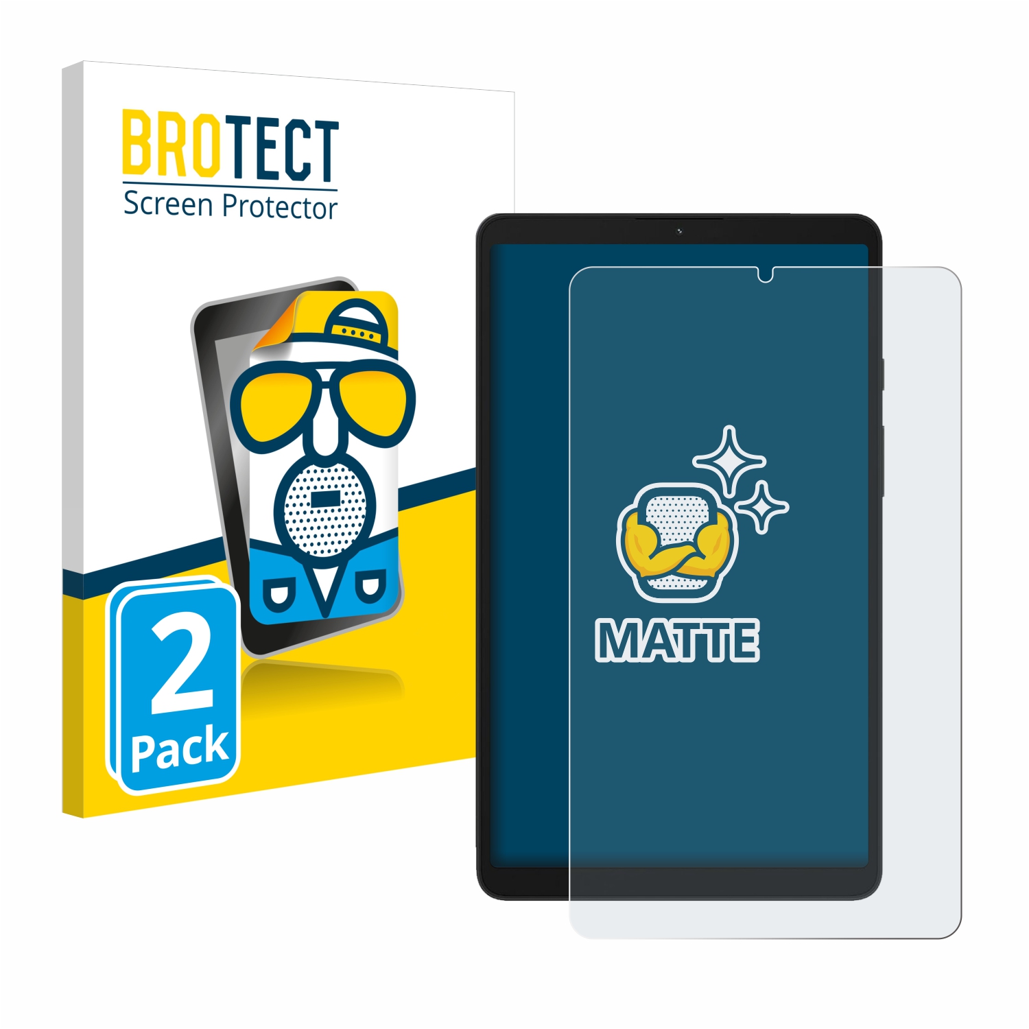 2x BROTECT Entspiegelungs-Folie pro Samsung Galaxy Tab A9 WiFi