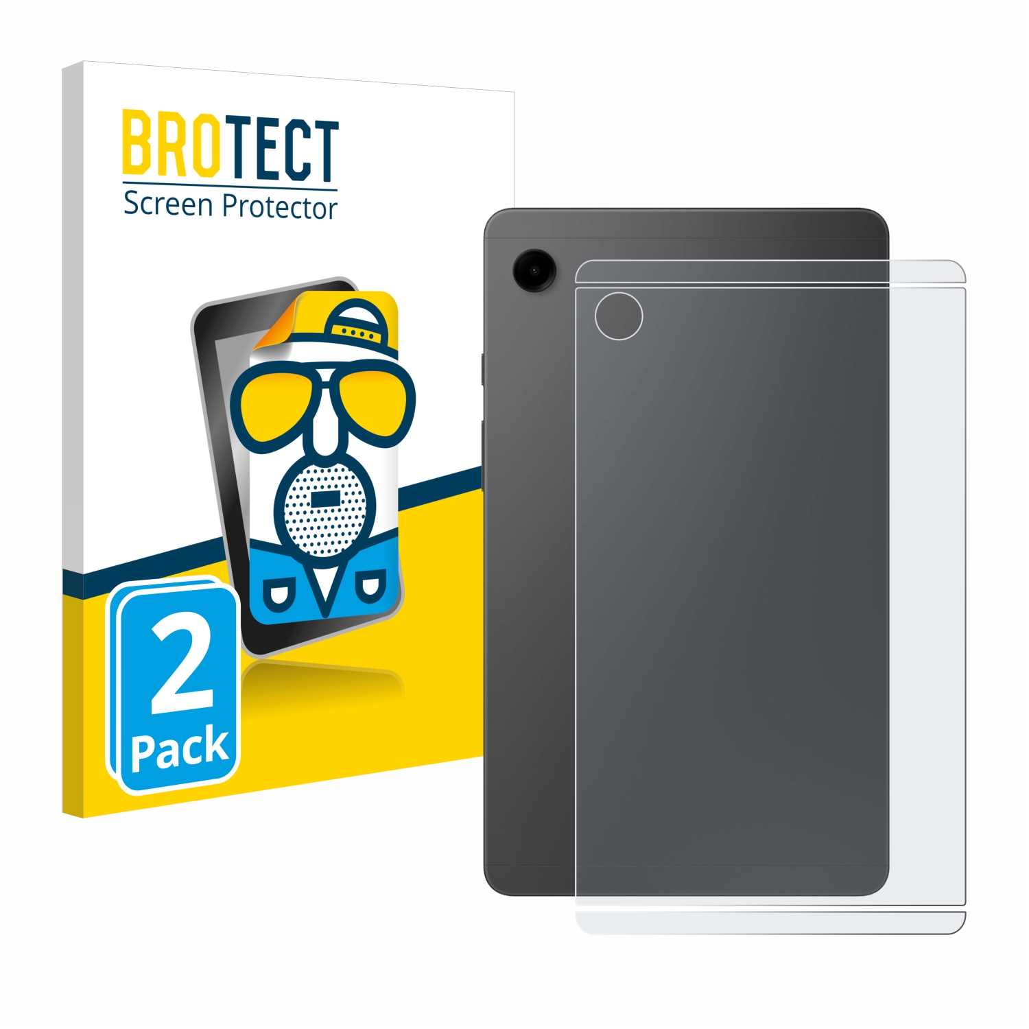 2x BROTECT Entspiegelungs-Folie pro Samsung Galaxy Tab A9 WiFi (zadní strana)