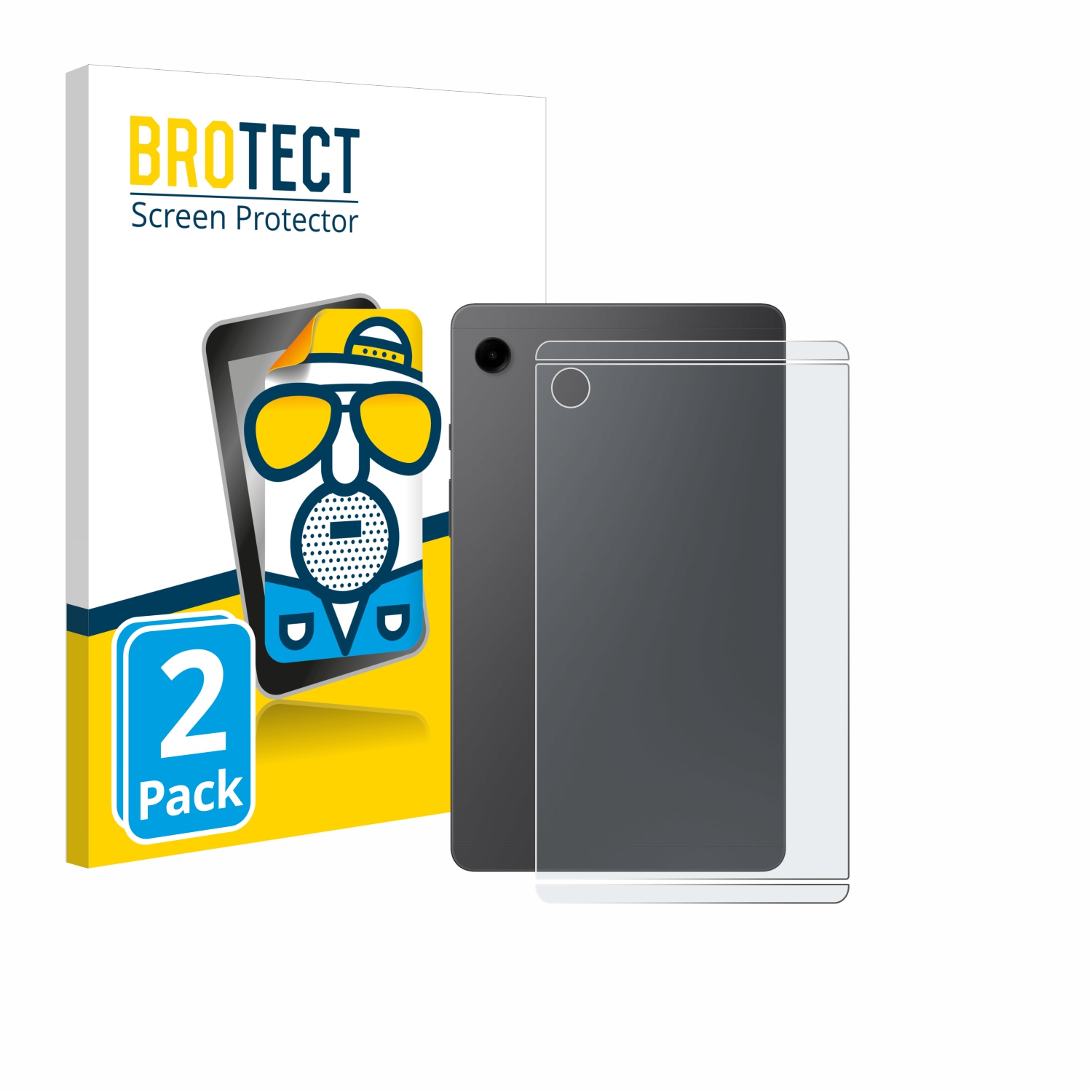2x BROTECT Entspiegelungs-Folie pro Samsung Galaxy Tab A9 LTE (zadní strana)