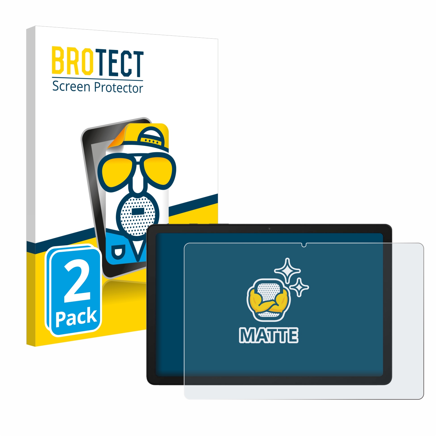 2x BROTECT Entspiegelungs-Folie pro Samsung Galaxy Tab A9 Plus 5G