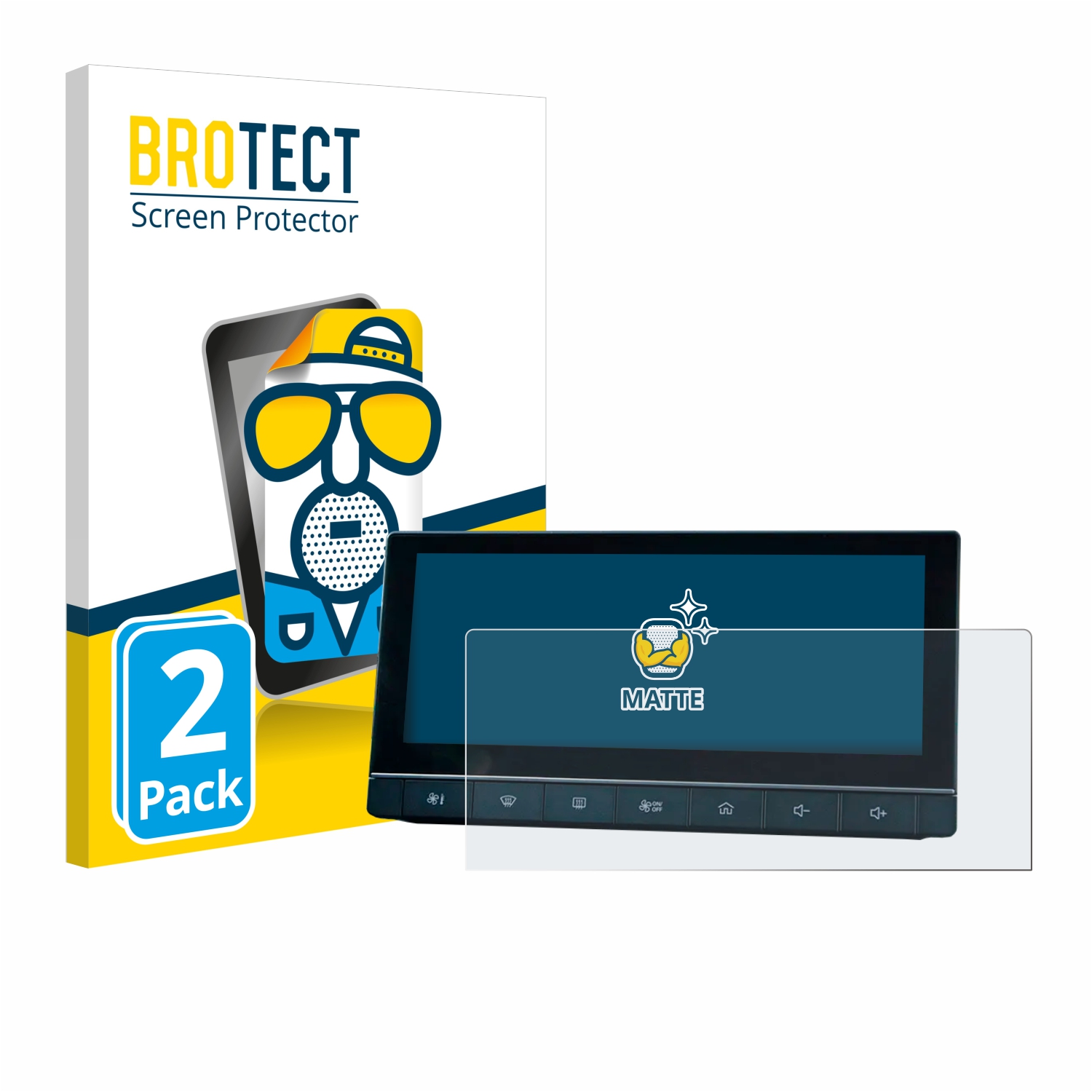 2x BROTECT Entspiegelungs-Folie für 5 IPS-HD 10.25