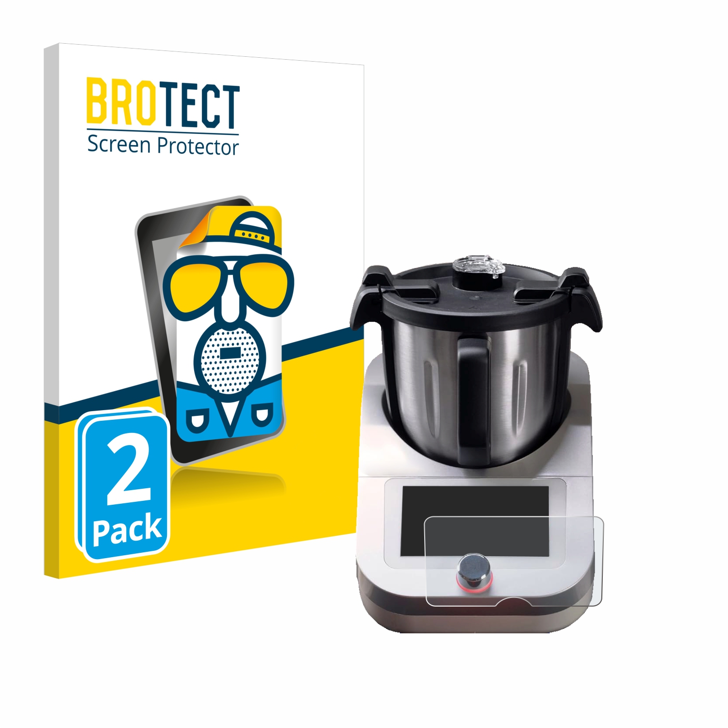 2x BROTECT Entspiegelungs-Folie pro Ufesa TotalChef RK7