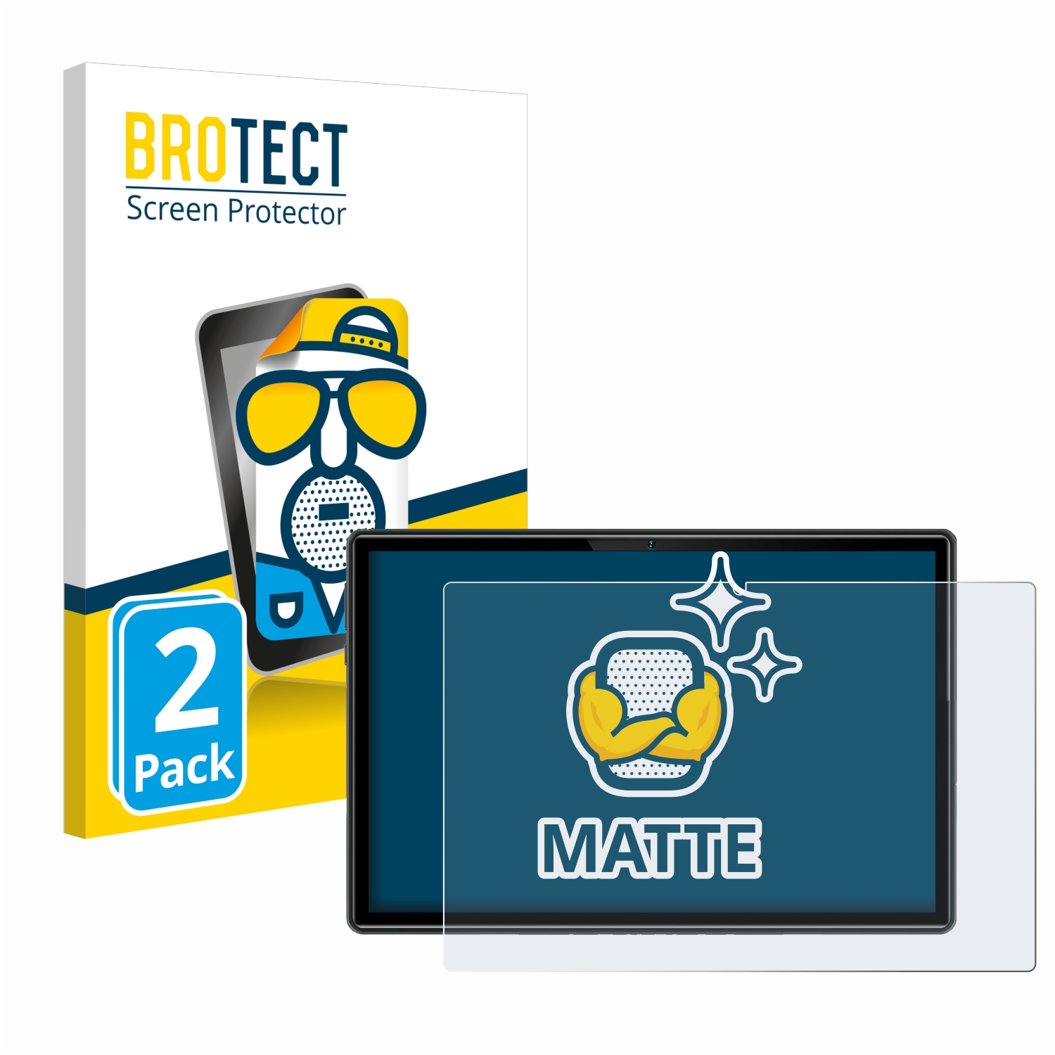 2x BROTECT Entspiegelungs-Folie pro Doogee U10