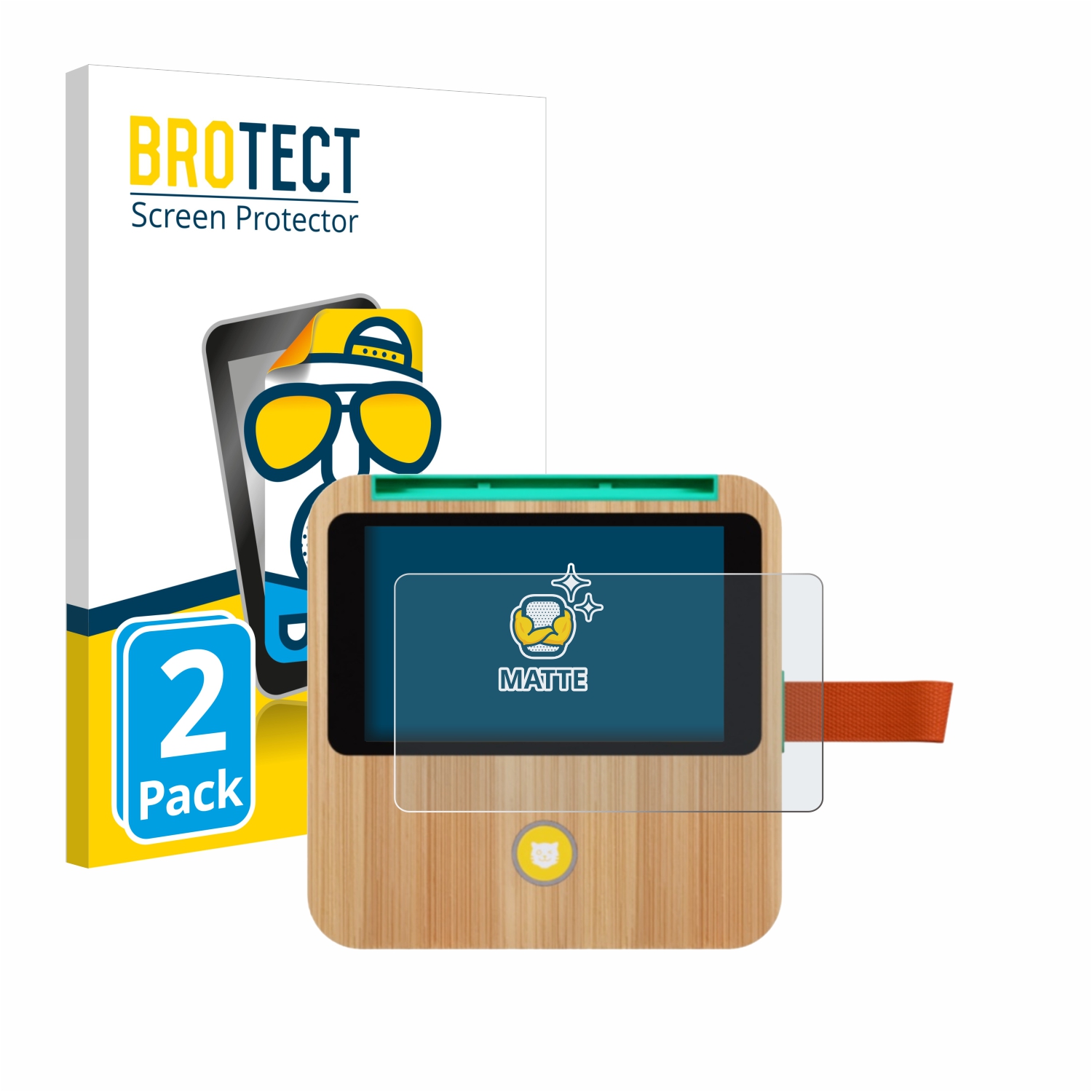 2x BROTECT Entspiegelungs-Folie pro tigerbox TOUCH PLUS