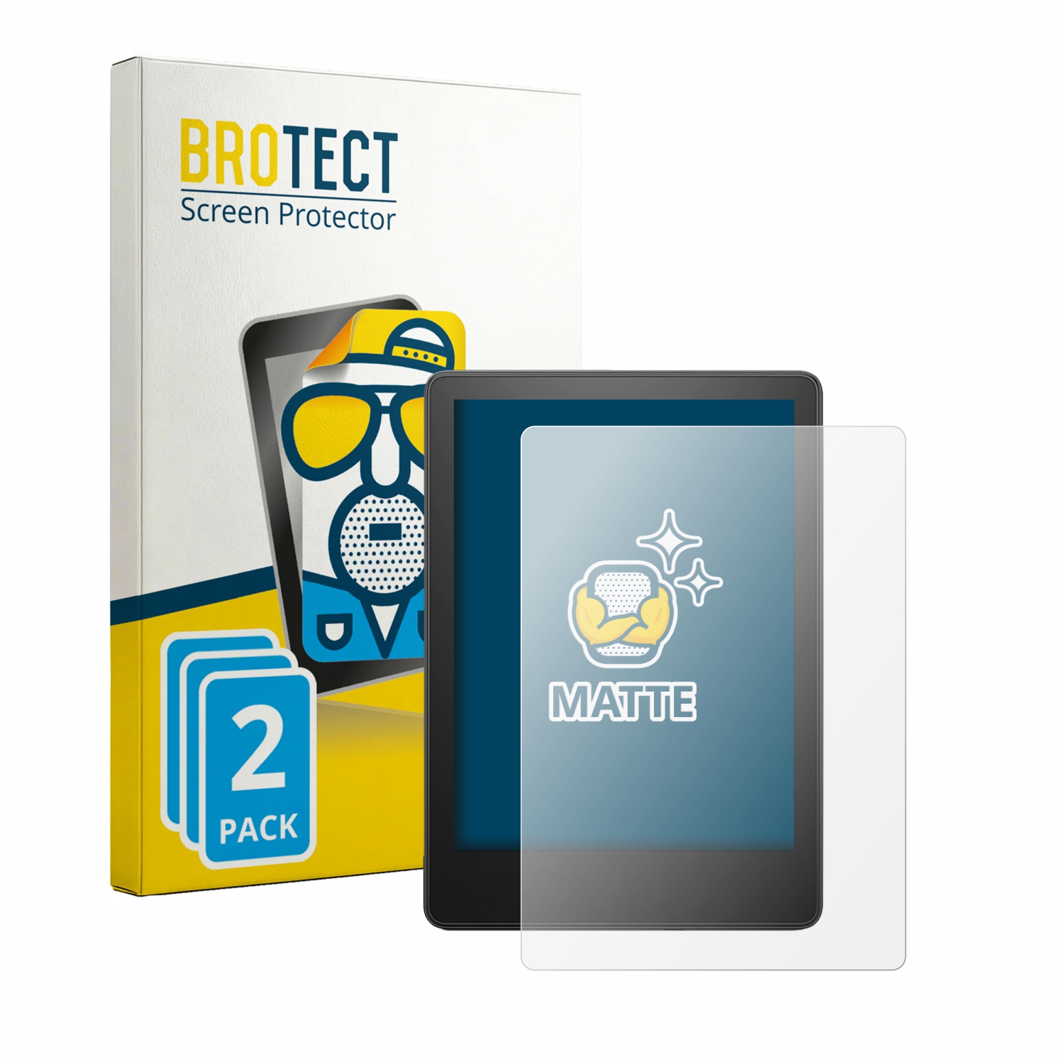 2x BROTECT Entspiegelungs-Folie pro Amazon Kindle Paperwhite 2023 (11. Gen.)