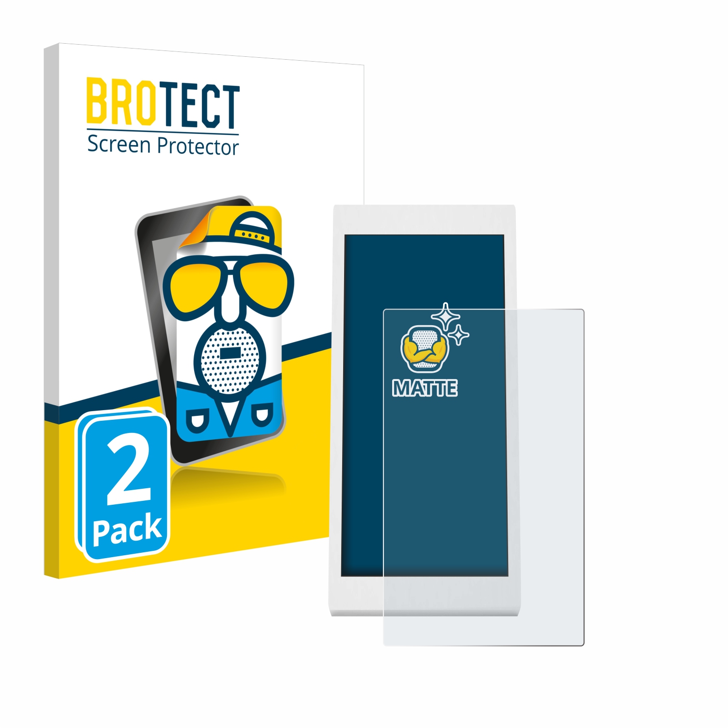 2x BROTECT Entspiegelungs-Folie pro WetterOnline Home