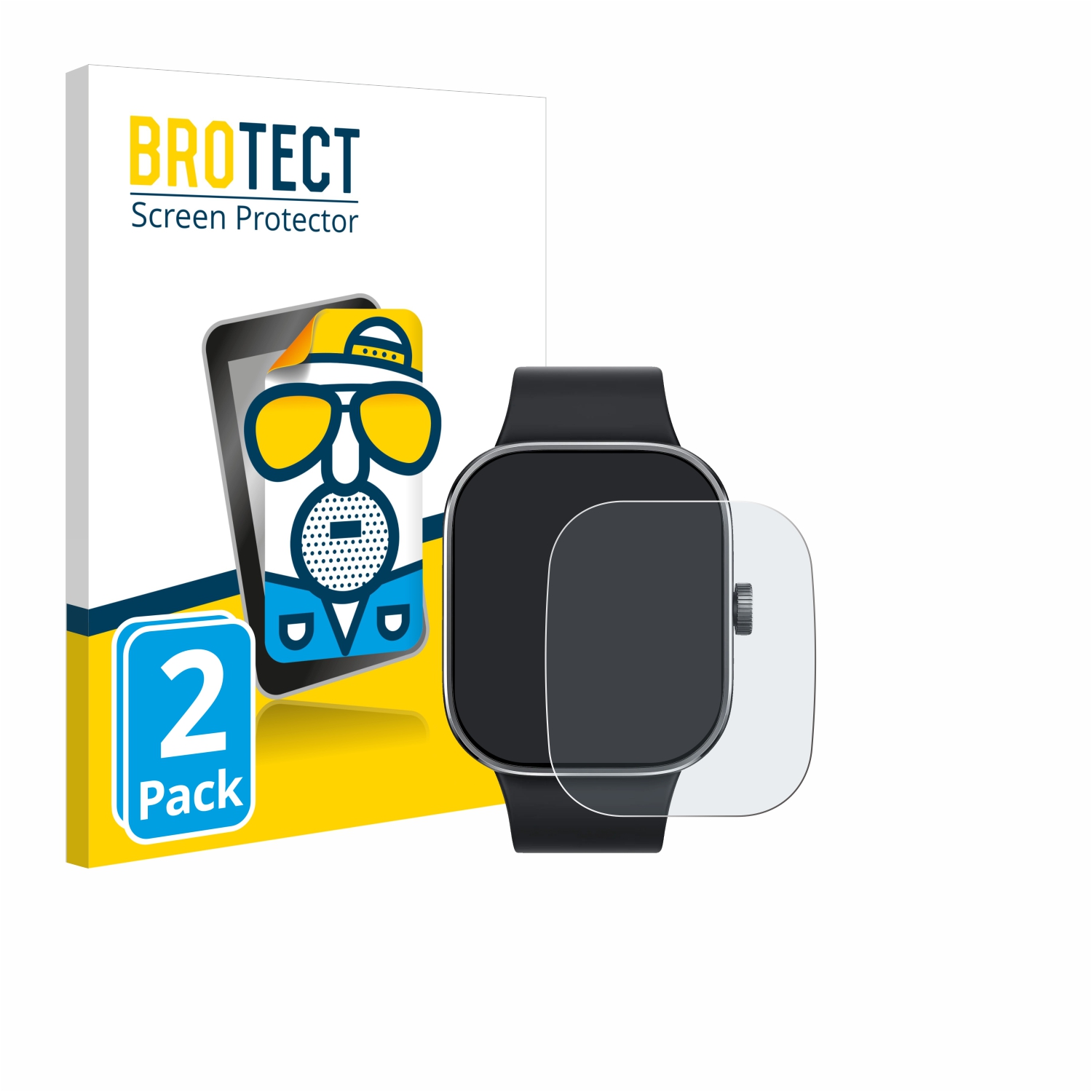 2x BROTECT Entspiegelungs-Folie pro Xiaomi Redmi Watch 4