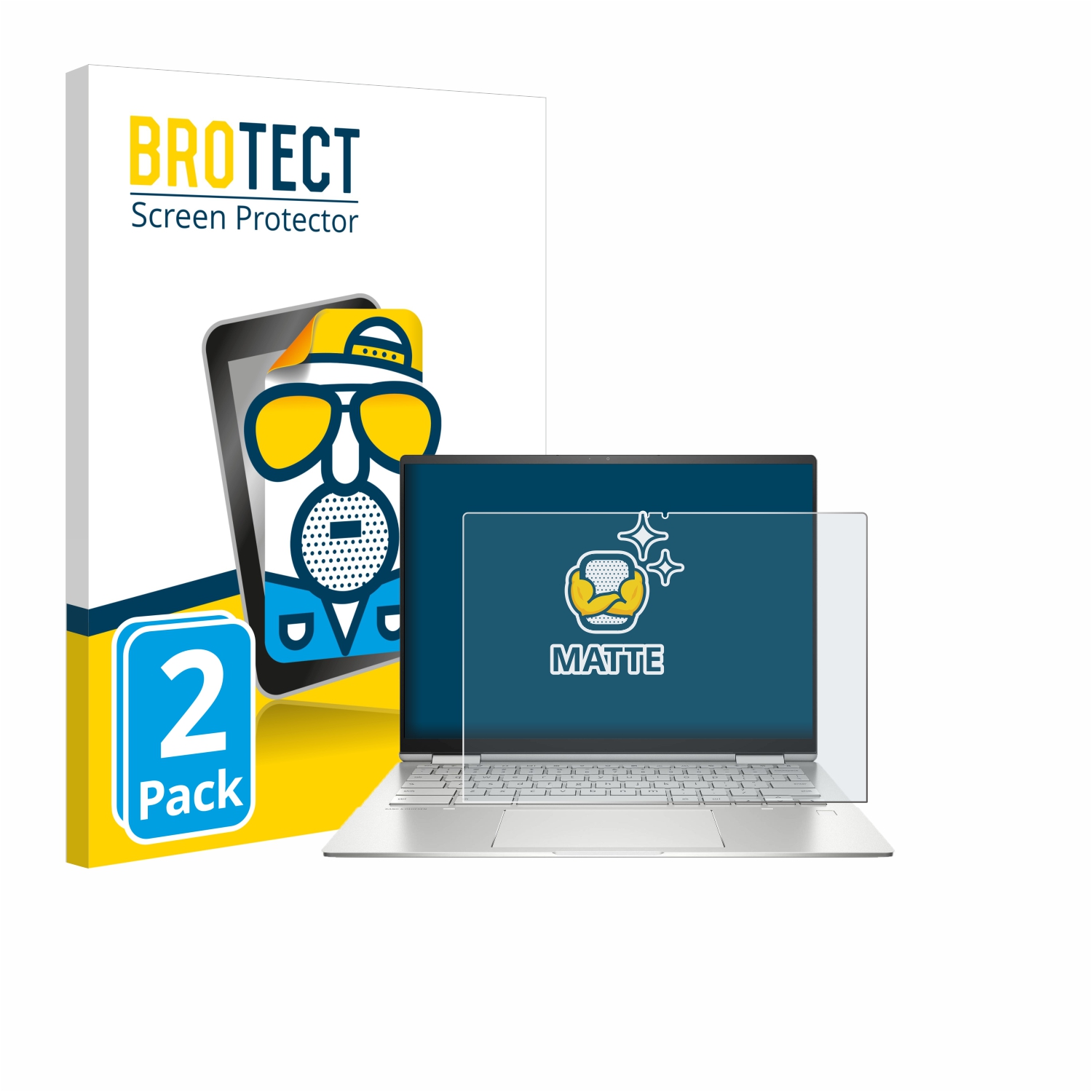 2x BROTECT Entspiegelungs-Folie pro HP Elite C1030 Chromebook