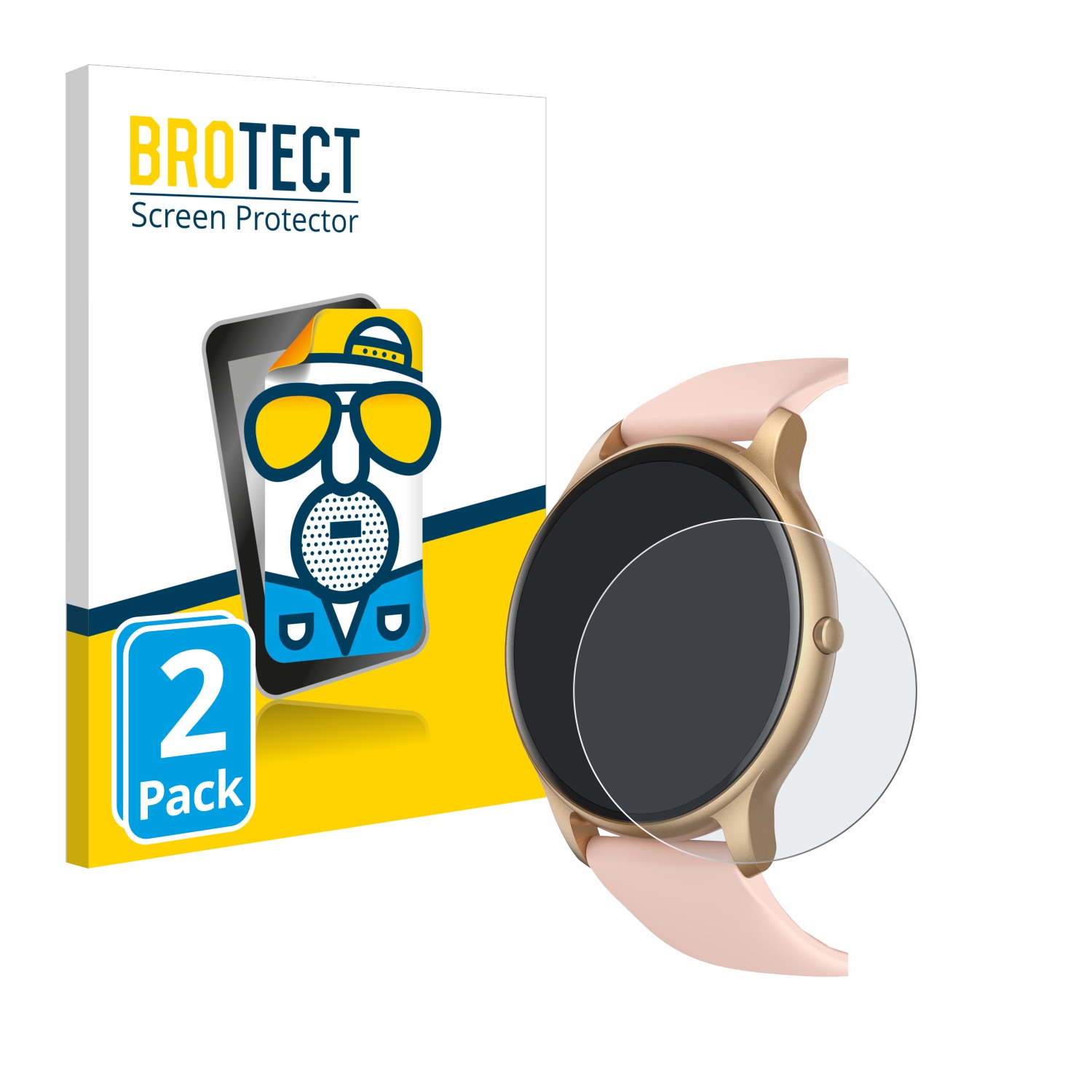 2x BROTECT Entspiegelungs-Folie pro AGPtek SR2 1.32