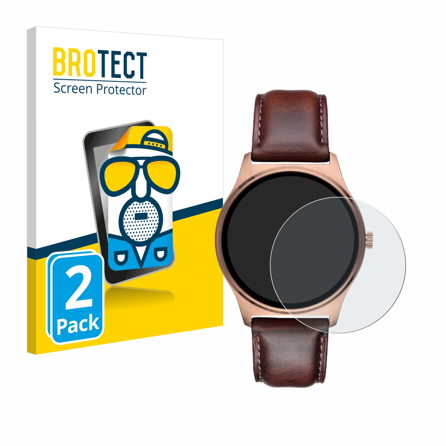 2x BROTECT Entspiegelungs-Folie pro Xcoast QIN XC Pro