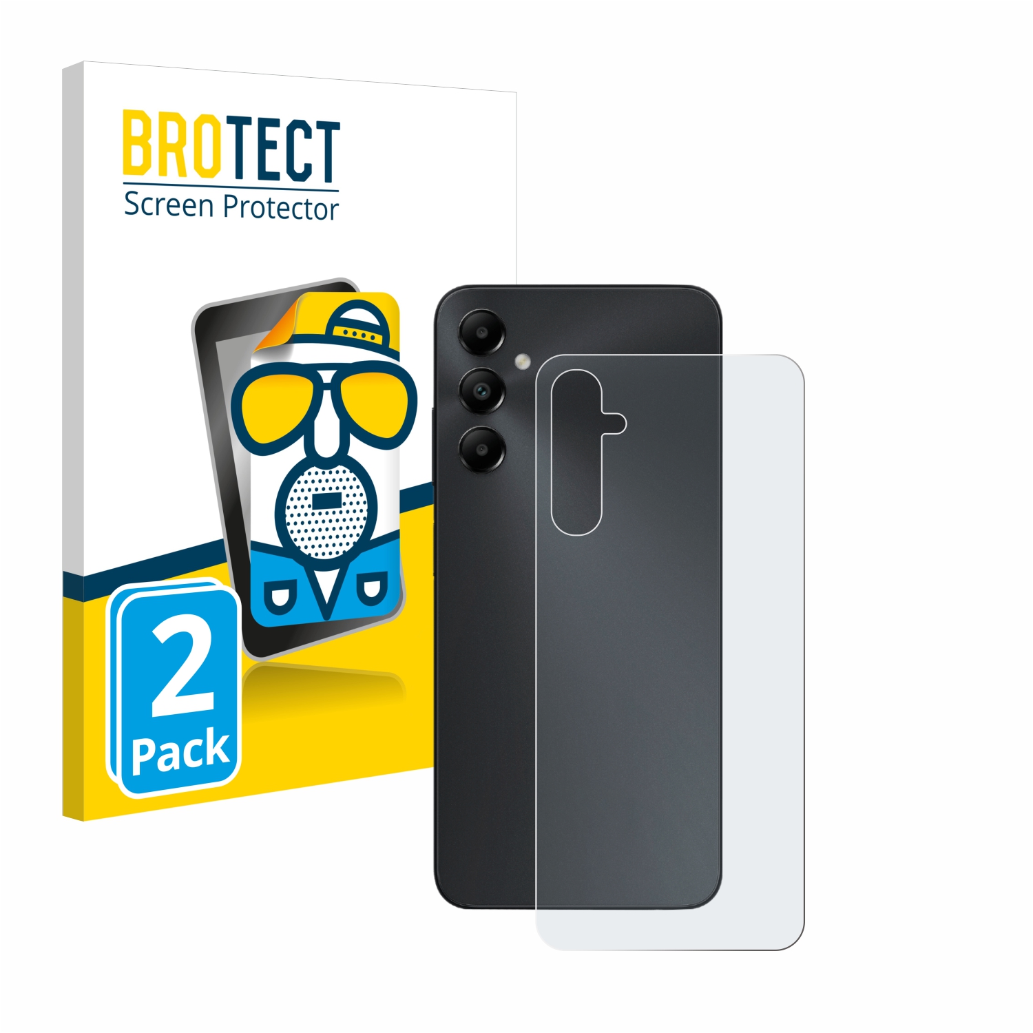 2x BROTECT Entspiegelungs-Folie pro Samsung Galaxy A05s (zadní strana)
