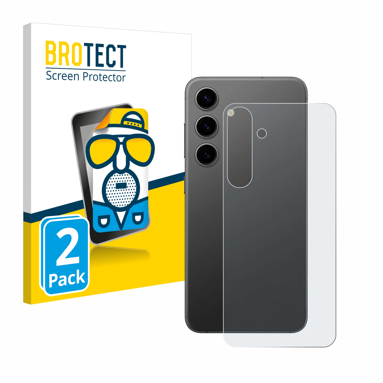 2x BROTECT Entspiegelungs-Folie pro Samsung Galaxy S24 Plus (zadní strana)