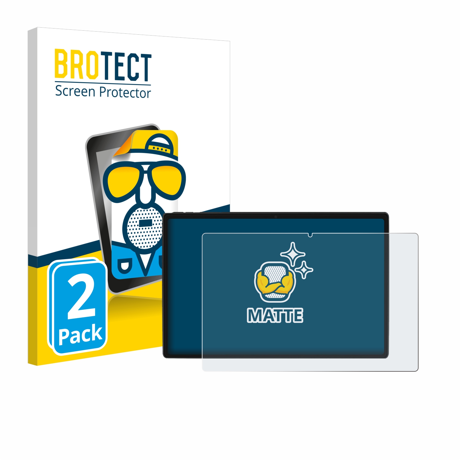 2x BROTECT Entspiegelungs-Folie pro Goodtel G10